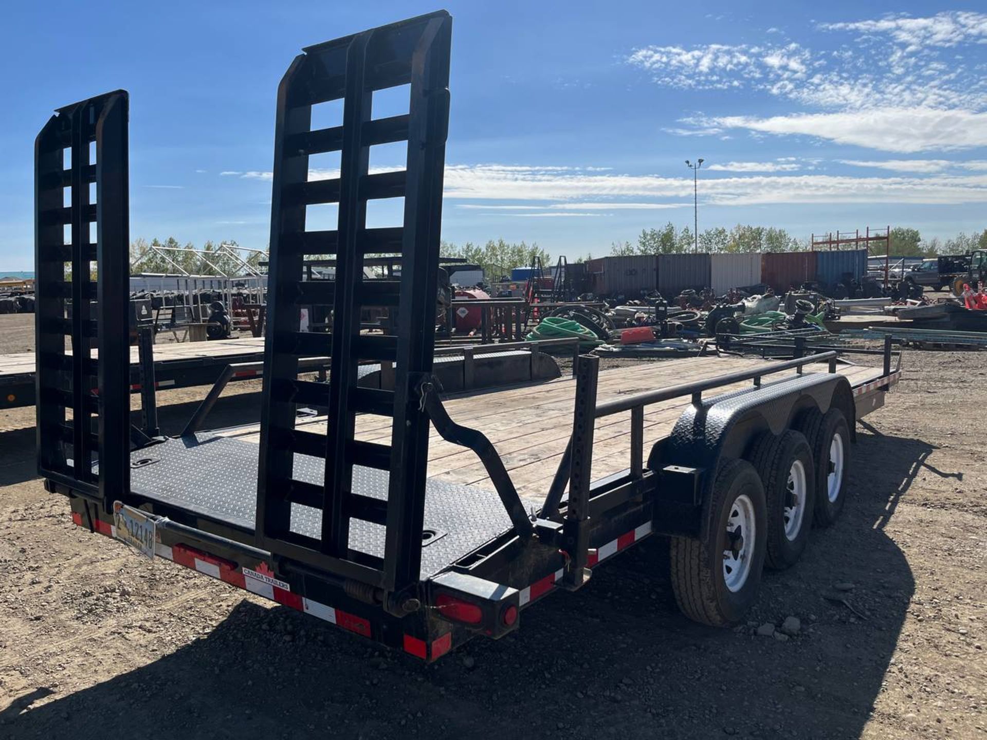 2018 Canada Trailers Manufacturing Ltd Equipment trailer - Image 3 of 5