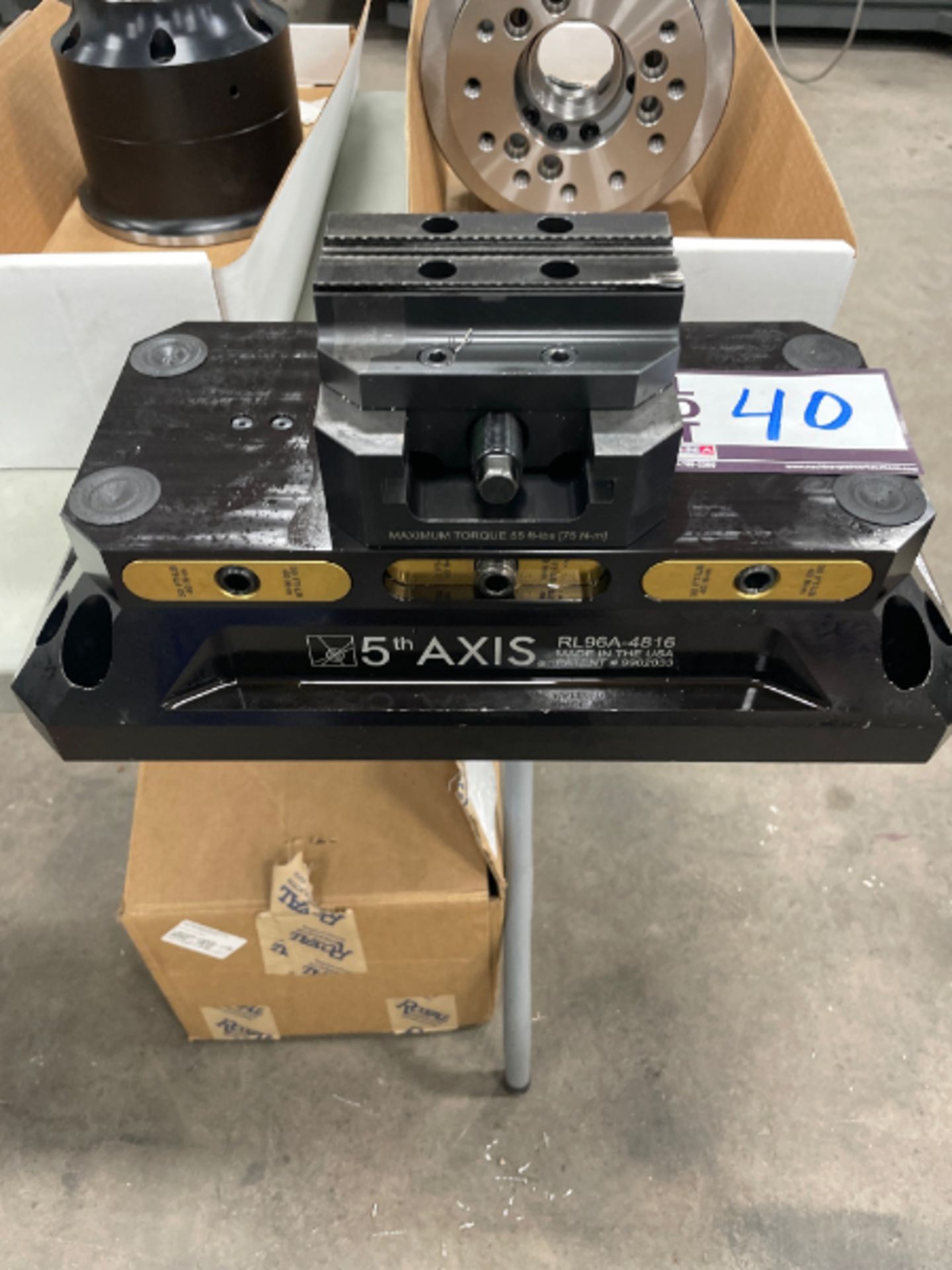 5-Axis RL96A-4816 Vise and Faceplate