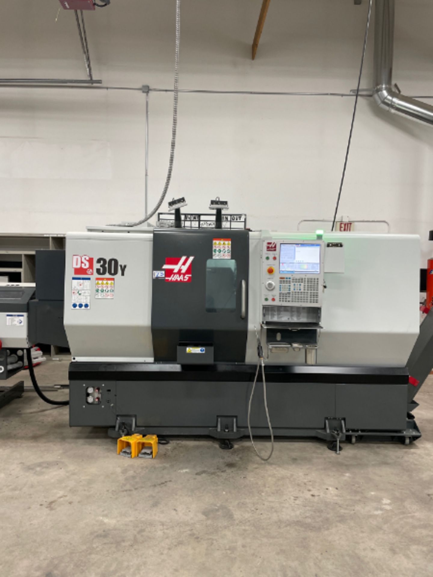 Haas DS30Y Dual Spindle 4-Axis CNC Lathe, 10” Chuck, 12.5” x 23”, 31” Swing, New 2020