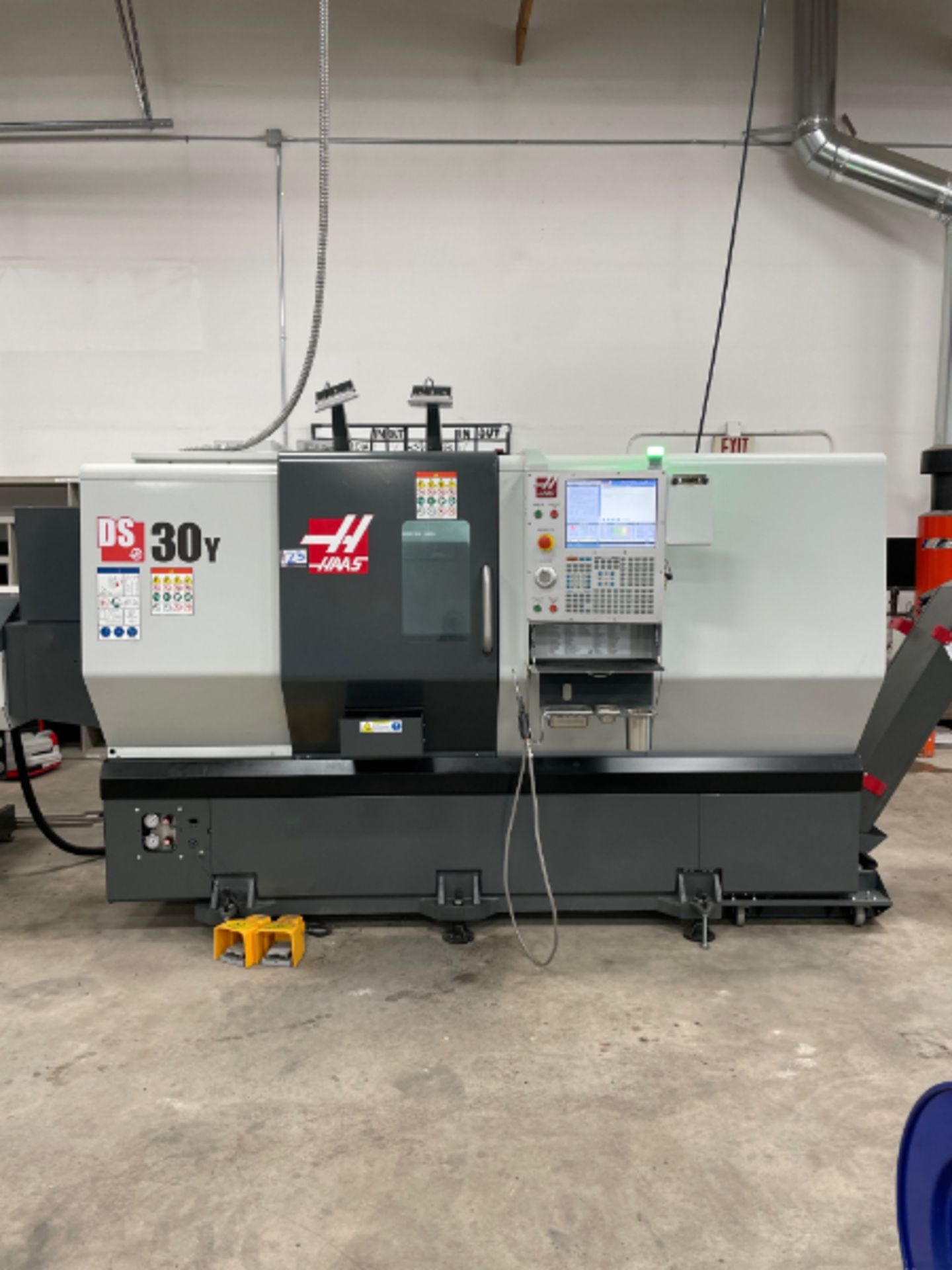 Haas DS30Y Dual Spindle 4-Axis CNC Lathe, 10” Chuck, 12.5” x 23”, 31” Swing, New 2020 - Image 4 of 10