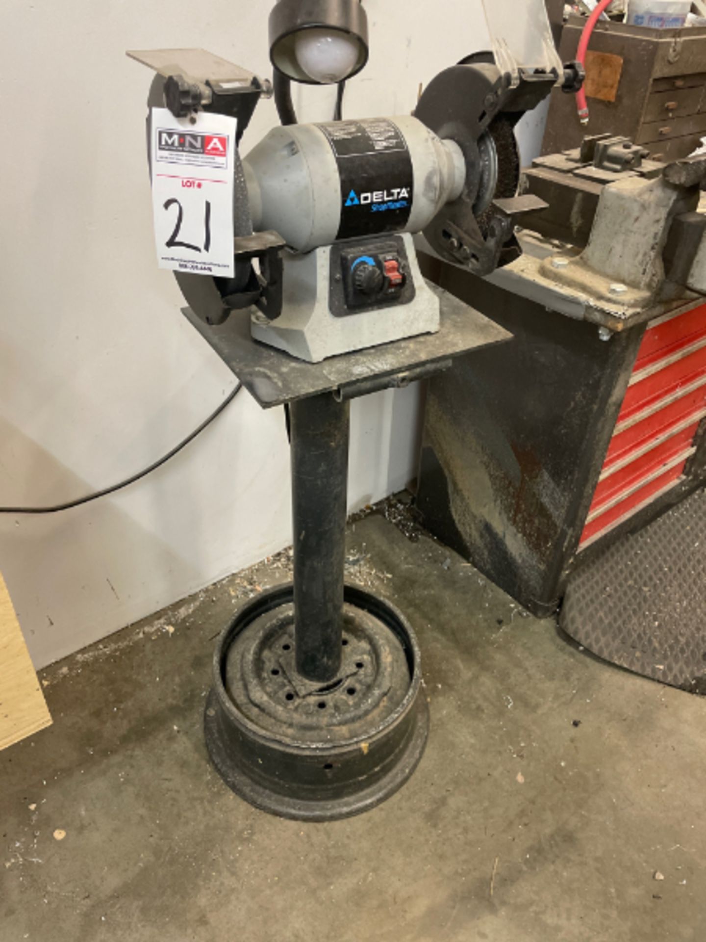 Delta Double End Grinder with Stand - Image 2 of 3