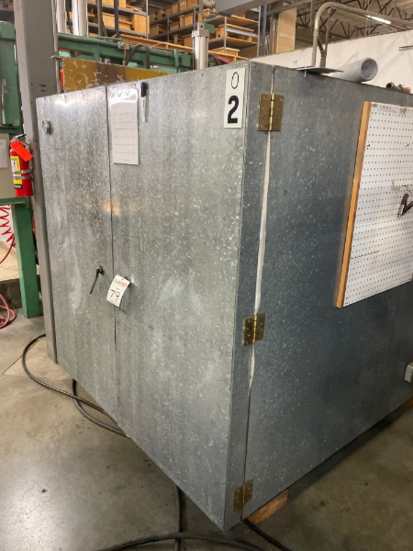 Custom 60" x 60" x 60" Electric Drying Oven - Image 2 of 3