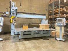 DMS 5T5-5-5, 5' x 10’ table, Fagor 8055M control, dual table, 36” U/R, 24k RPM, 12 HP ES929 spindle,