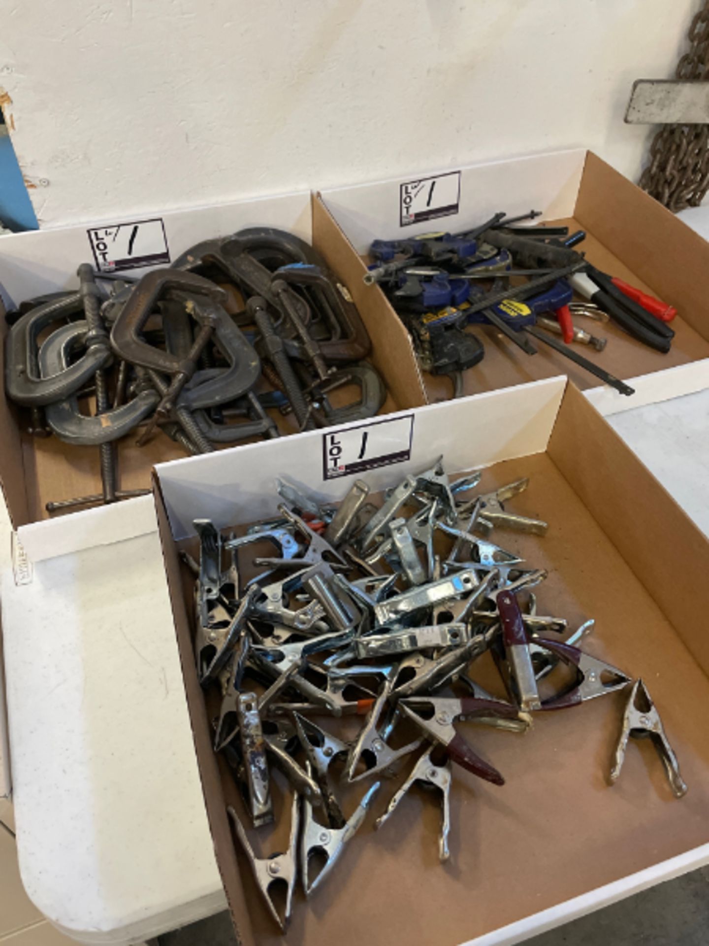 (3) Boxes of Assorted Clamps - Image 3 of 3