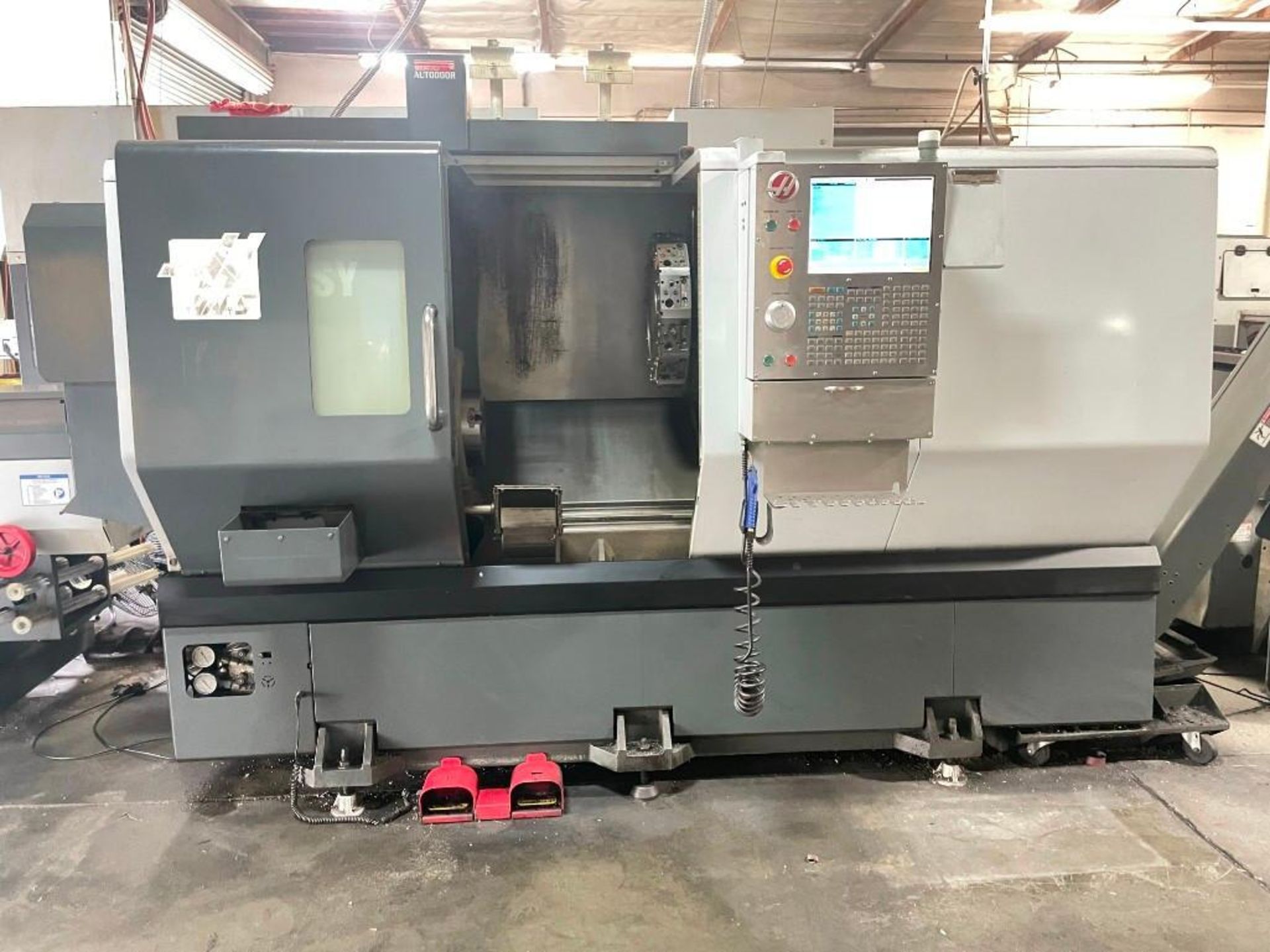 Haas ST30SSY, Y-Axis, Live, No Sub, Parts Catcher, Chip Conveyor, s/n 3098450, New 2014 - Image 2 of 6