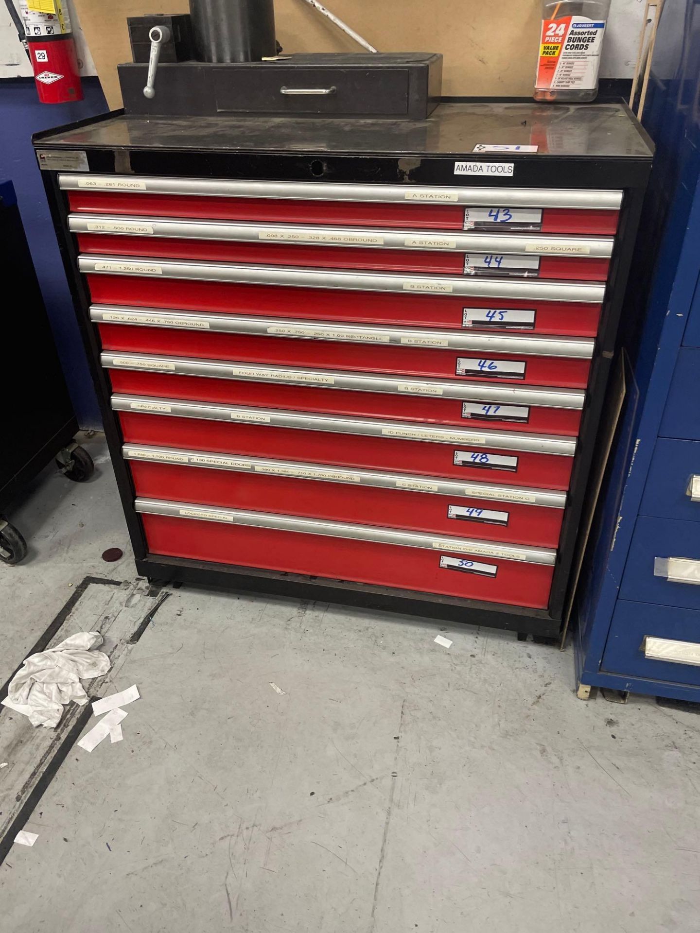 Heavy Duty Amada Punch & Die Tooling Cabinet * Cabinet Only*