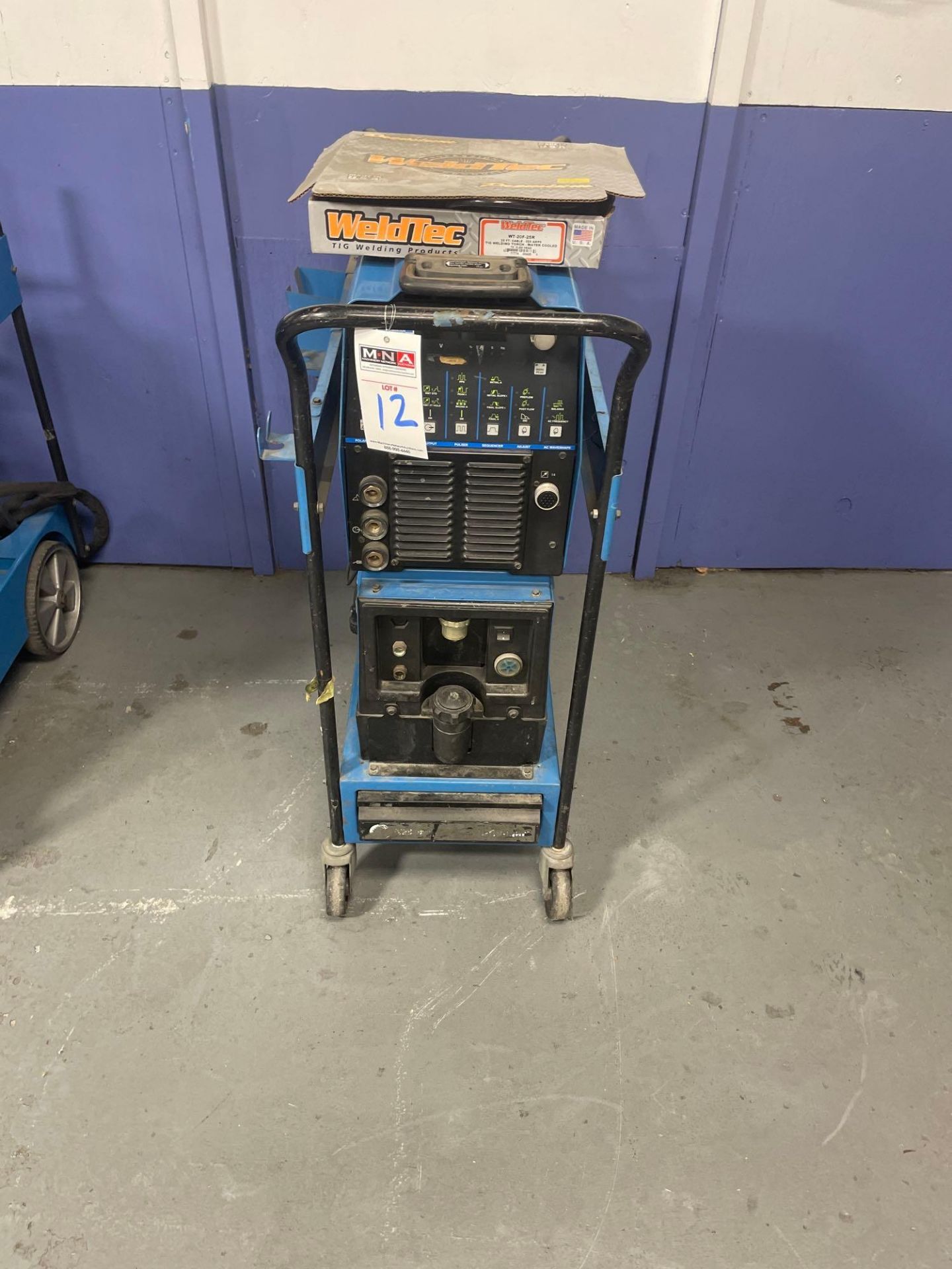 Miller TIGRunner Dynasty 300 DX Welder, s/n LC244965 & Miller Coolmate 3 Chiller, s/n LC228677