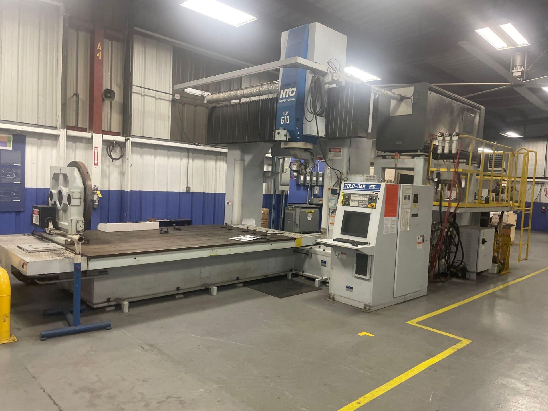 NTC TLM 610C 5-Axis CNC Laser, TDLC-04R Ctrl, 122” x 75” x 31” Travels, 122” x 75” Table, New 2006 - Image 5 of 11