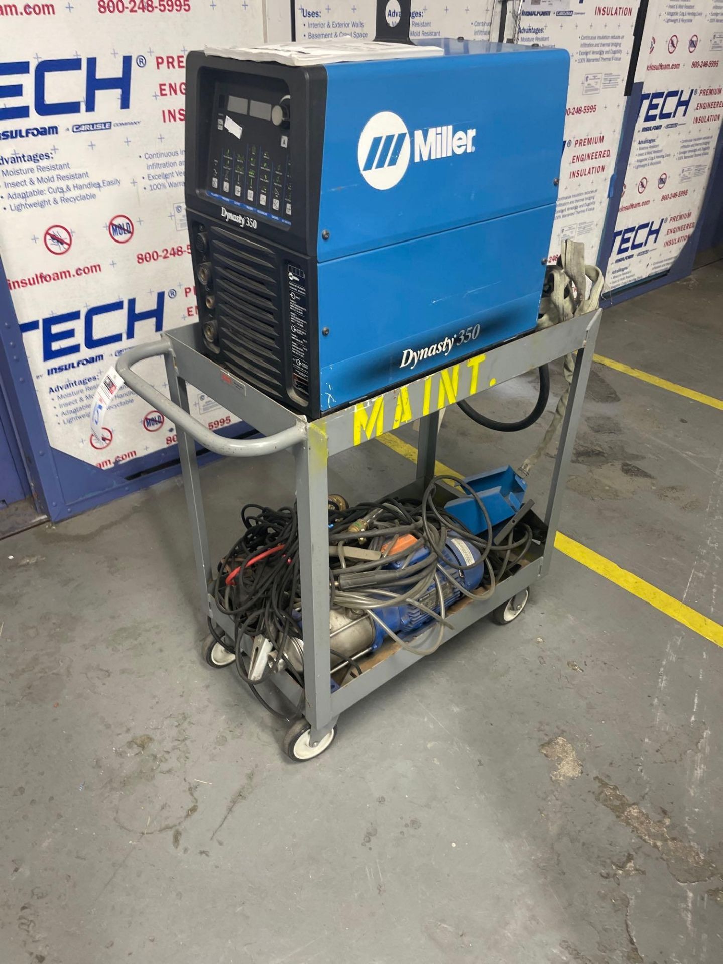 Miller Dynasty 350 Tig Welder, s/n MC090252L - Image 2 of 5