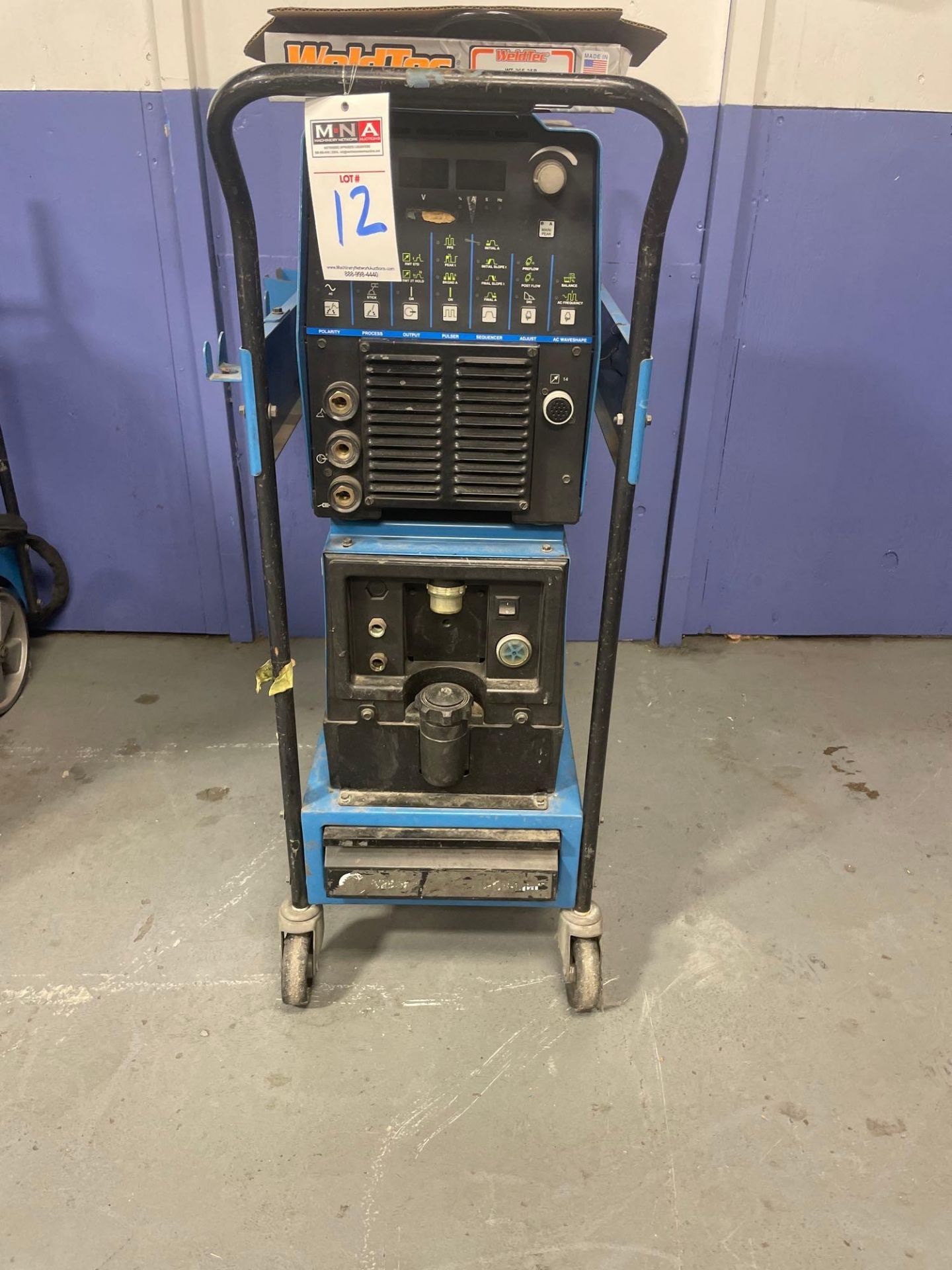 Miller TIGRunner Dynasty 300 DX Welder, s/n LC244965 & Miller Coolmate 3 Chiller, s/n LC228677 - Image 4 of 6