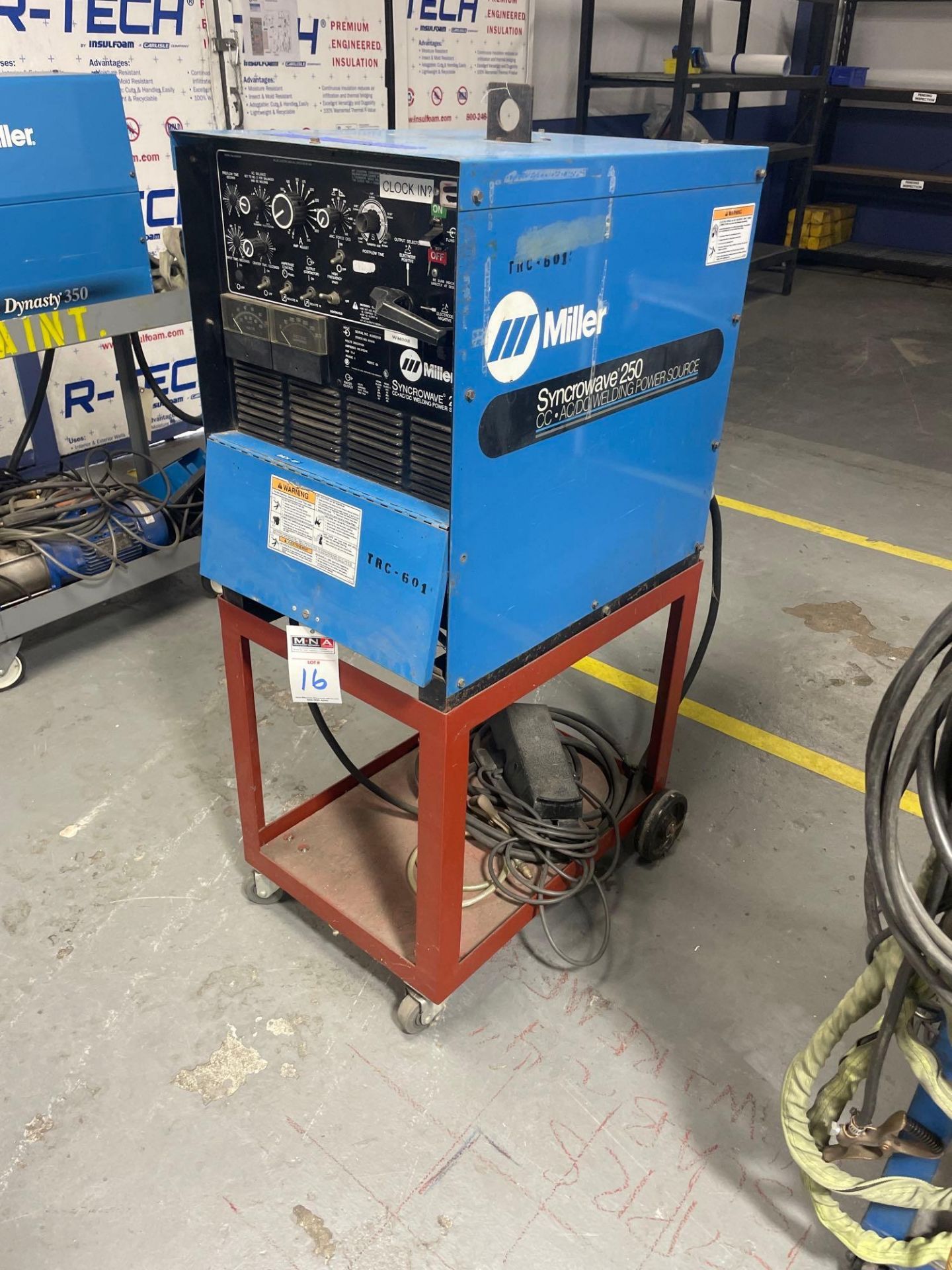 Miller Syncrowave 250 CC AC?DC Welding Power Source, s/n KG052105 - Image 6 of 7