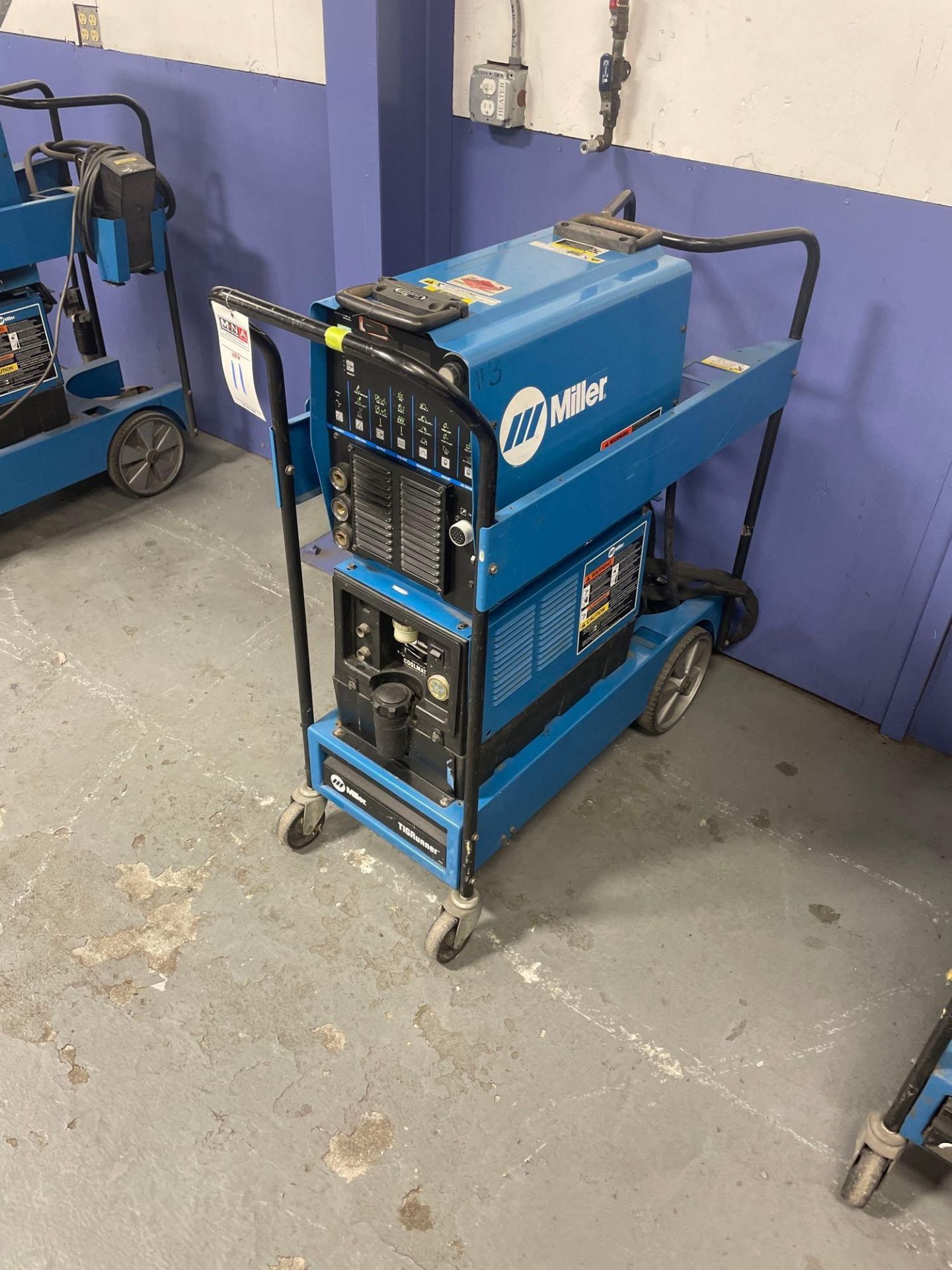 Miller TIGRunner Dynasty 300 DX Welder, s/n LF113012 & Miller Coolmate 3 Chiller, s/n LF075839 - Image 2 of 6