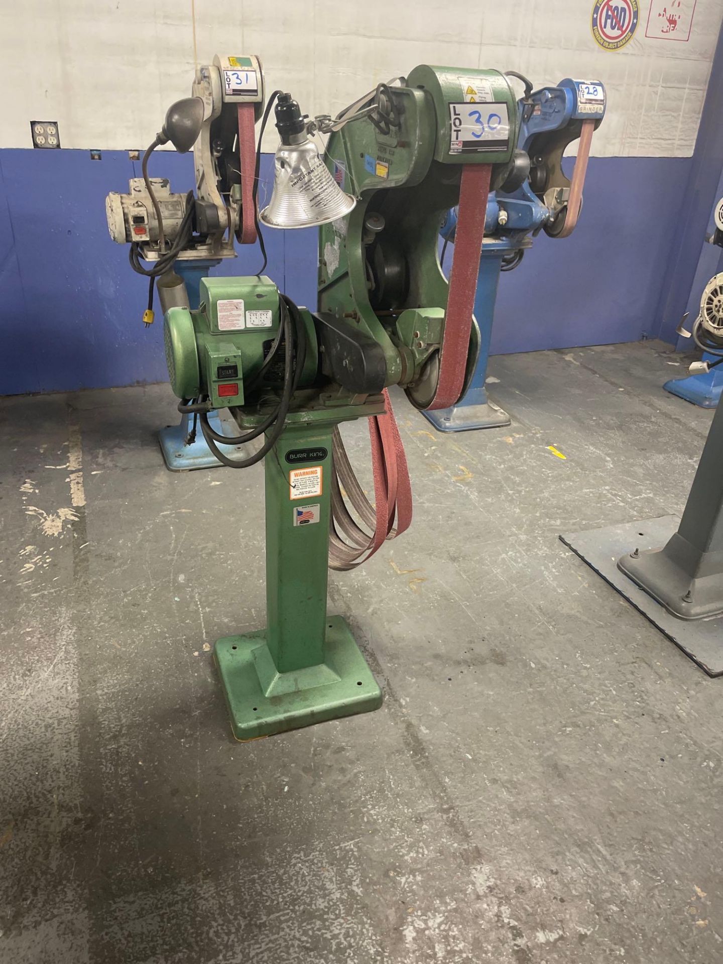 Burr King 760 Vertical Belt Sander