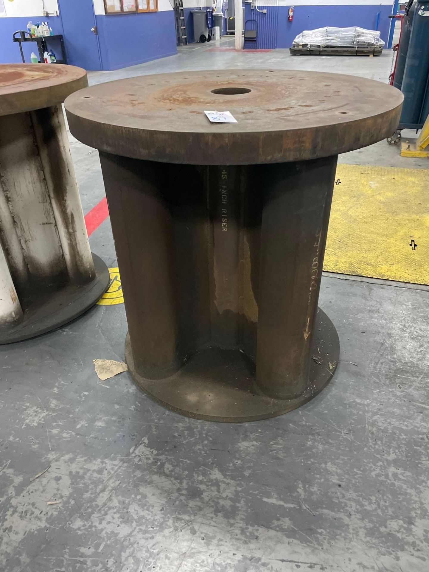 45" W x 45" H Bulging Plate