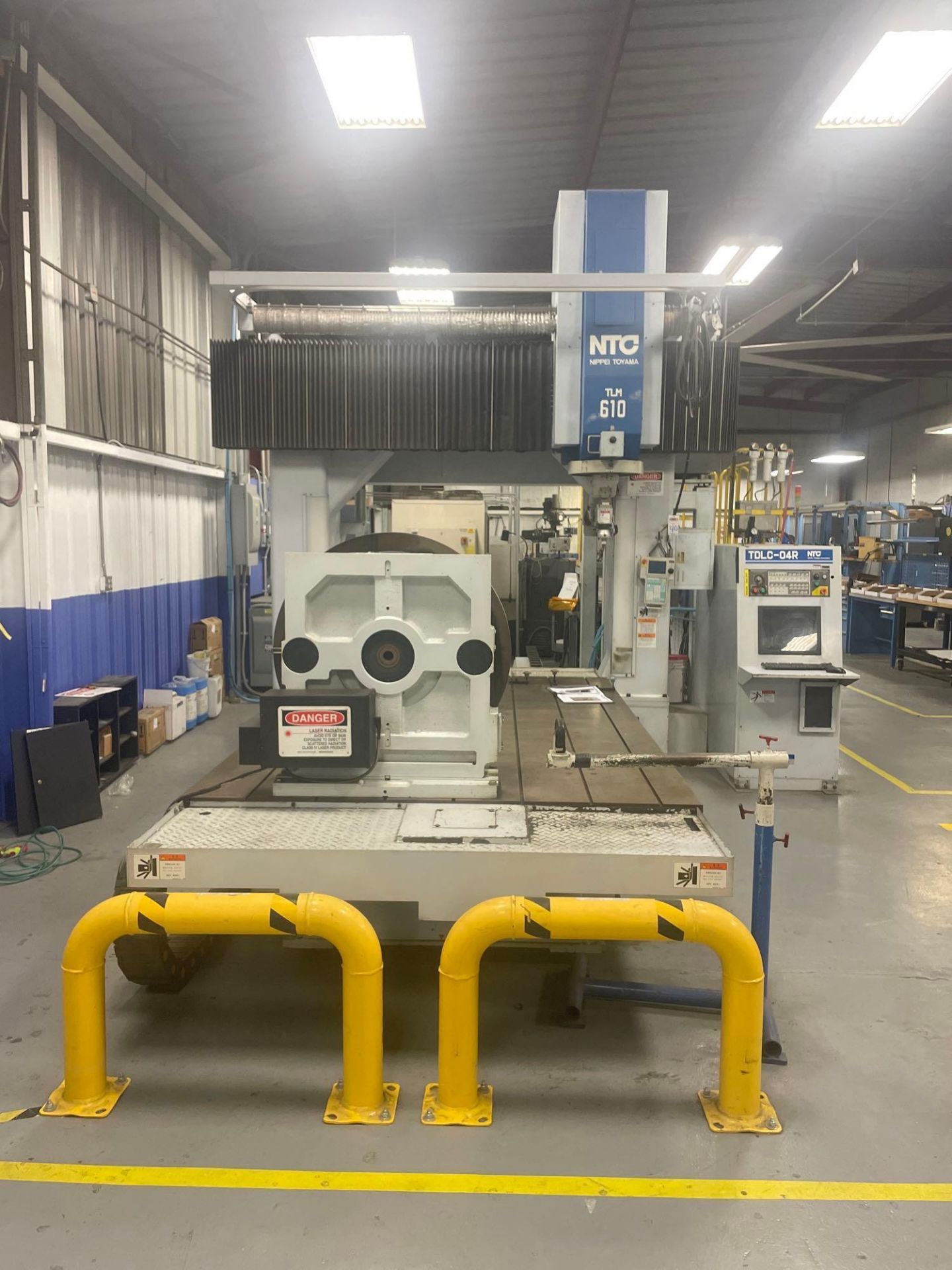 NTC TLM 610C 5-Axis CNC Laser, TDLC-04R Ctrl, 122” x 75” x 31” Travels, 122” x 75” Table, New 2006 - Image 2 of 11