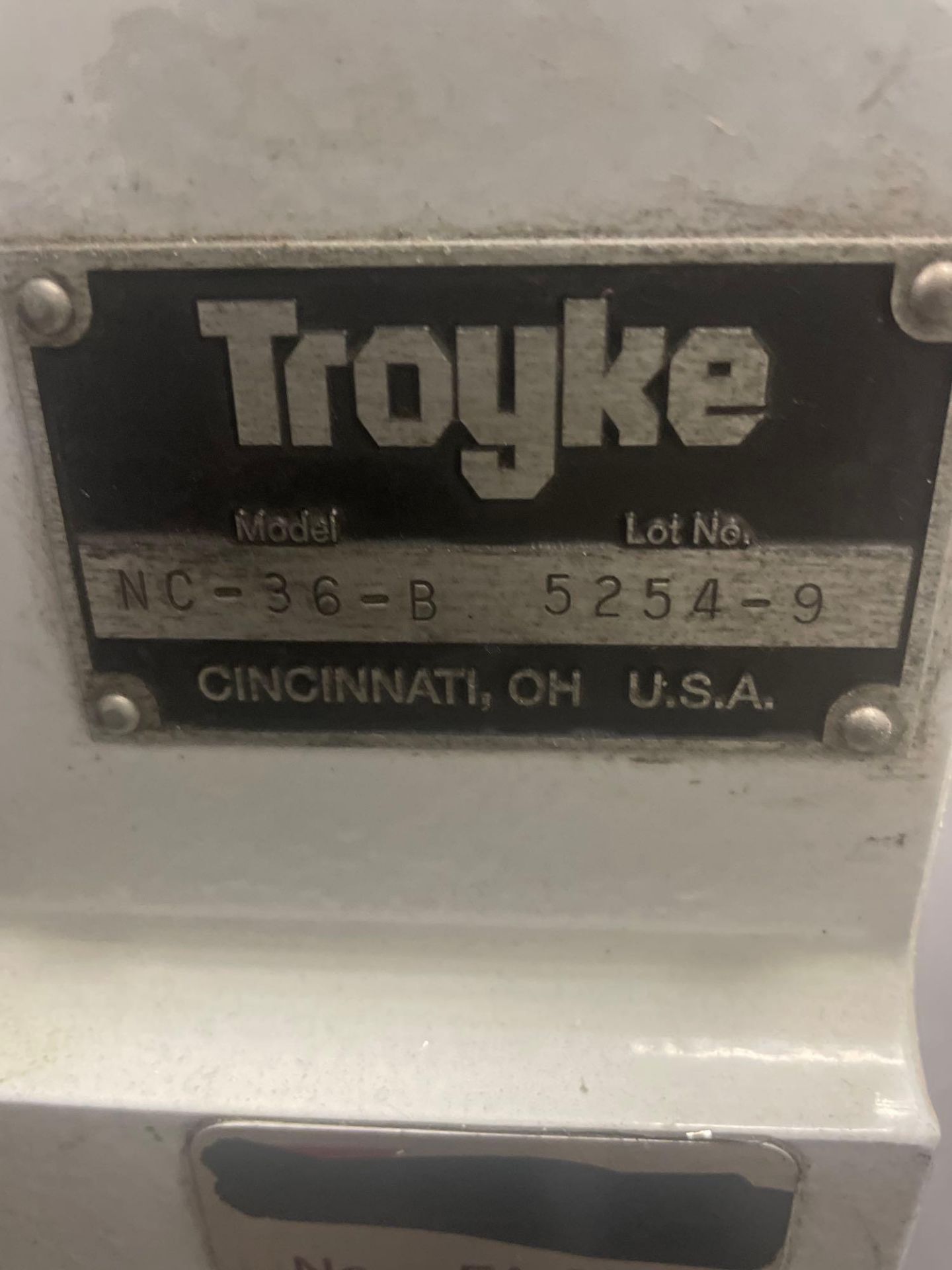 Troyke NC-36-B 36" Rotary Table - Image 6 of 6