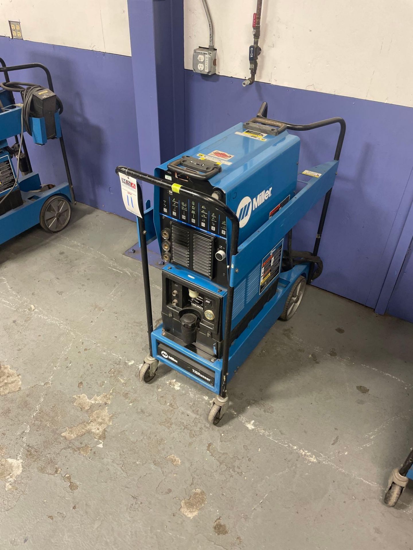 Miller TIGRunner Dynasty 300 DX Welder, s/n LF113012 & Miller Coolmate 3 Chiller, s/n LF075839 - Image 5 of 6