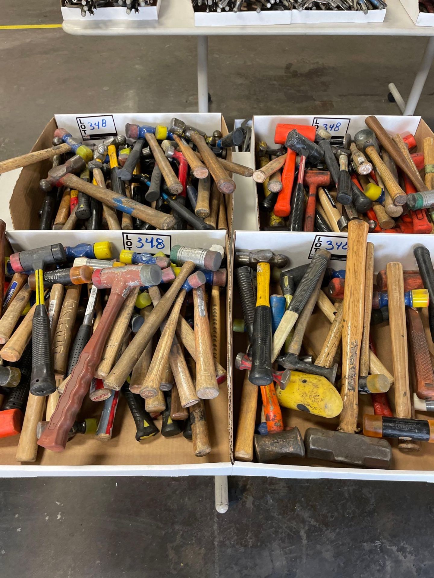 (4) Boxes of Assorted Hammers - Image 4 of 6