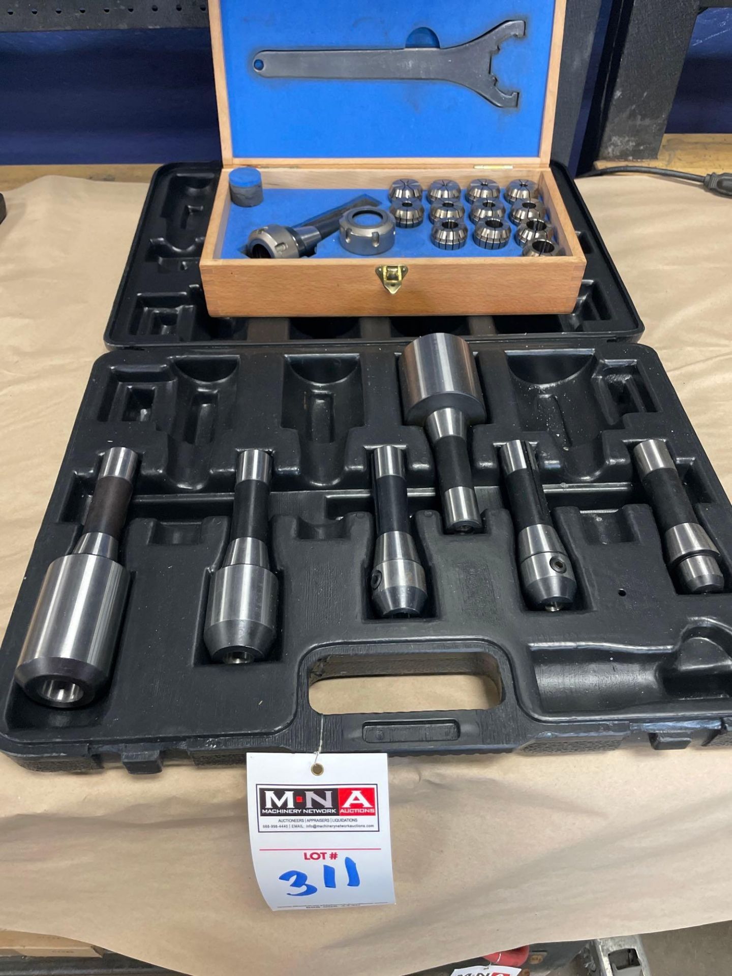 Assorted R8 Tool Holders with Collets