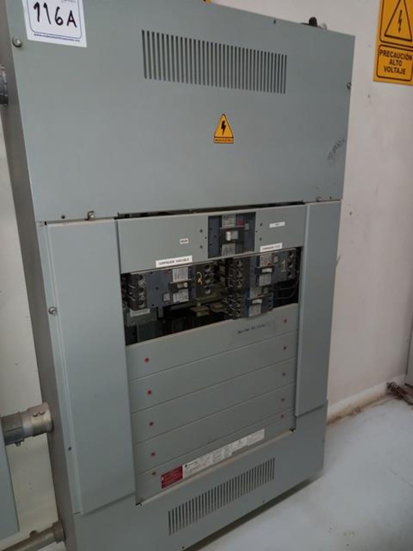 400 Amp General Electric Spectra Series Low Voltage Board; 280 Y/277 V, With Power Switch - Image 3 of 8