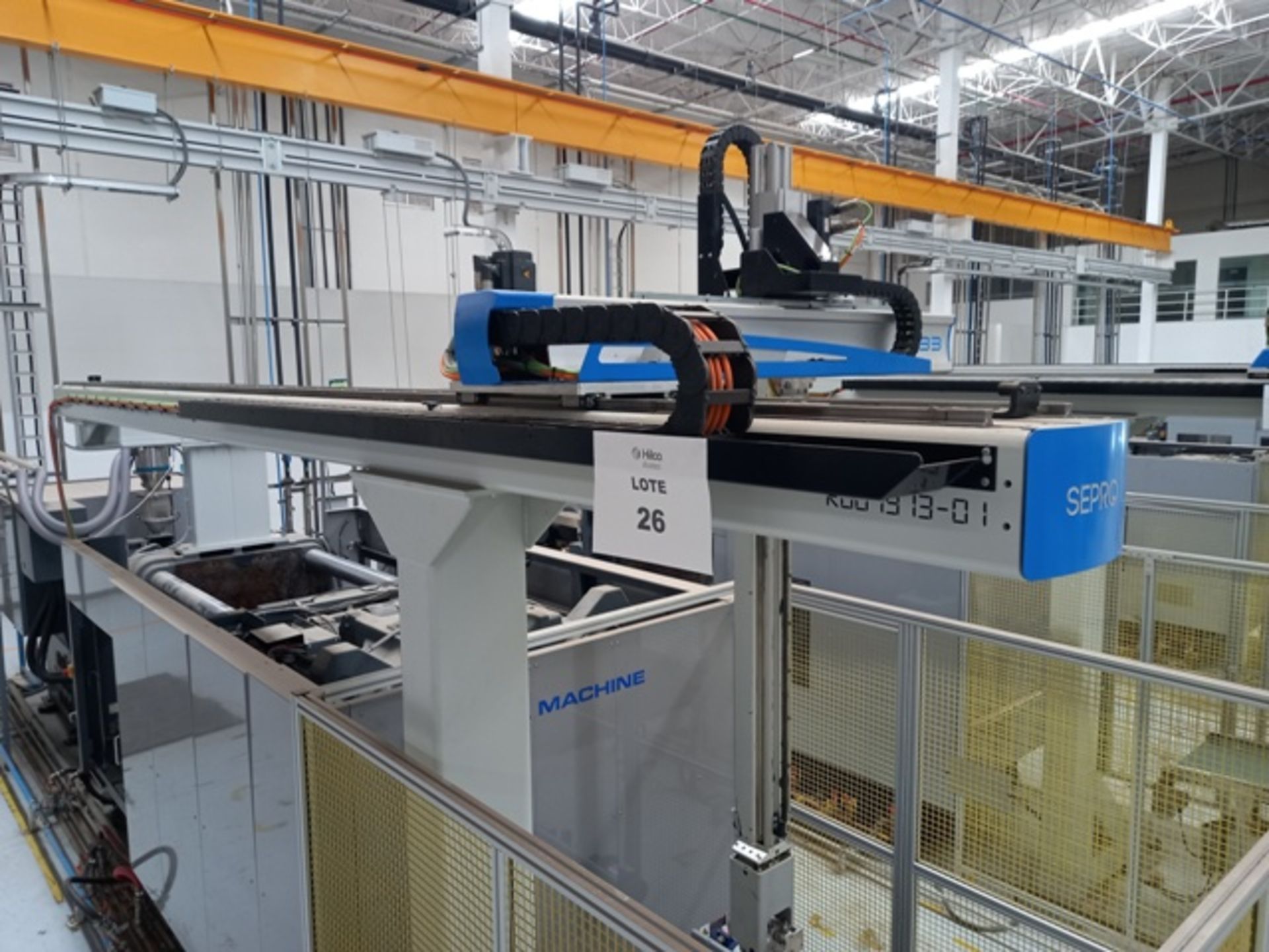 Sepro Success 33 Full Servo Robot; Serial: R007913-01; Mfg Year: 2019