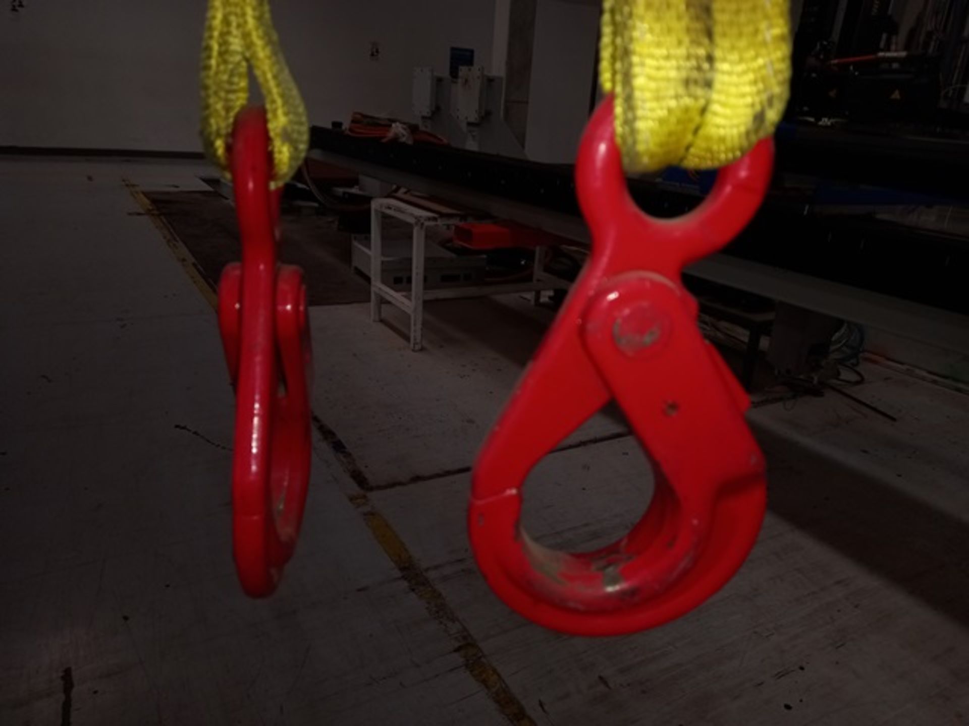 Assorted Loading Accessories: (1) 4 Chain Hooks, (2) Slings with Shackle, (1) Sling with 2 Hooks - Image 6 of 6