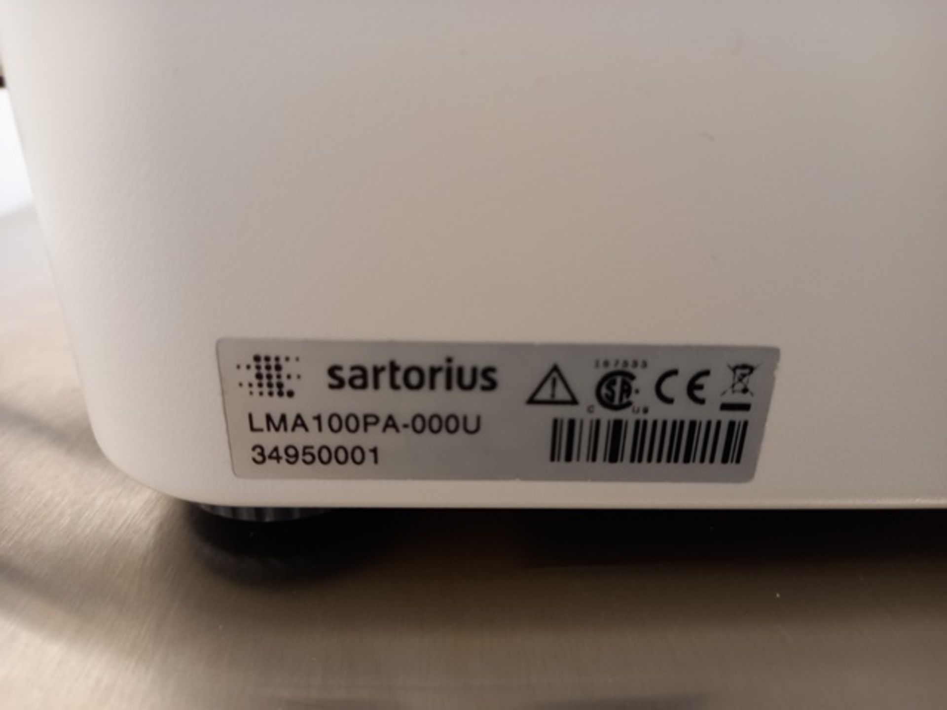 Sartorius LMA100PQ-000U Moisture Analyzer, Serial: 34850201; Year: 2018; with LMA100PA-000U Printer - Image 15 of 15
