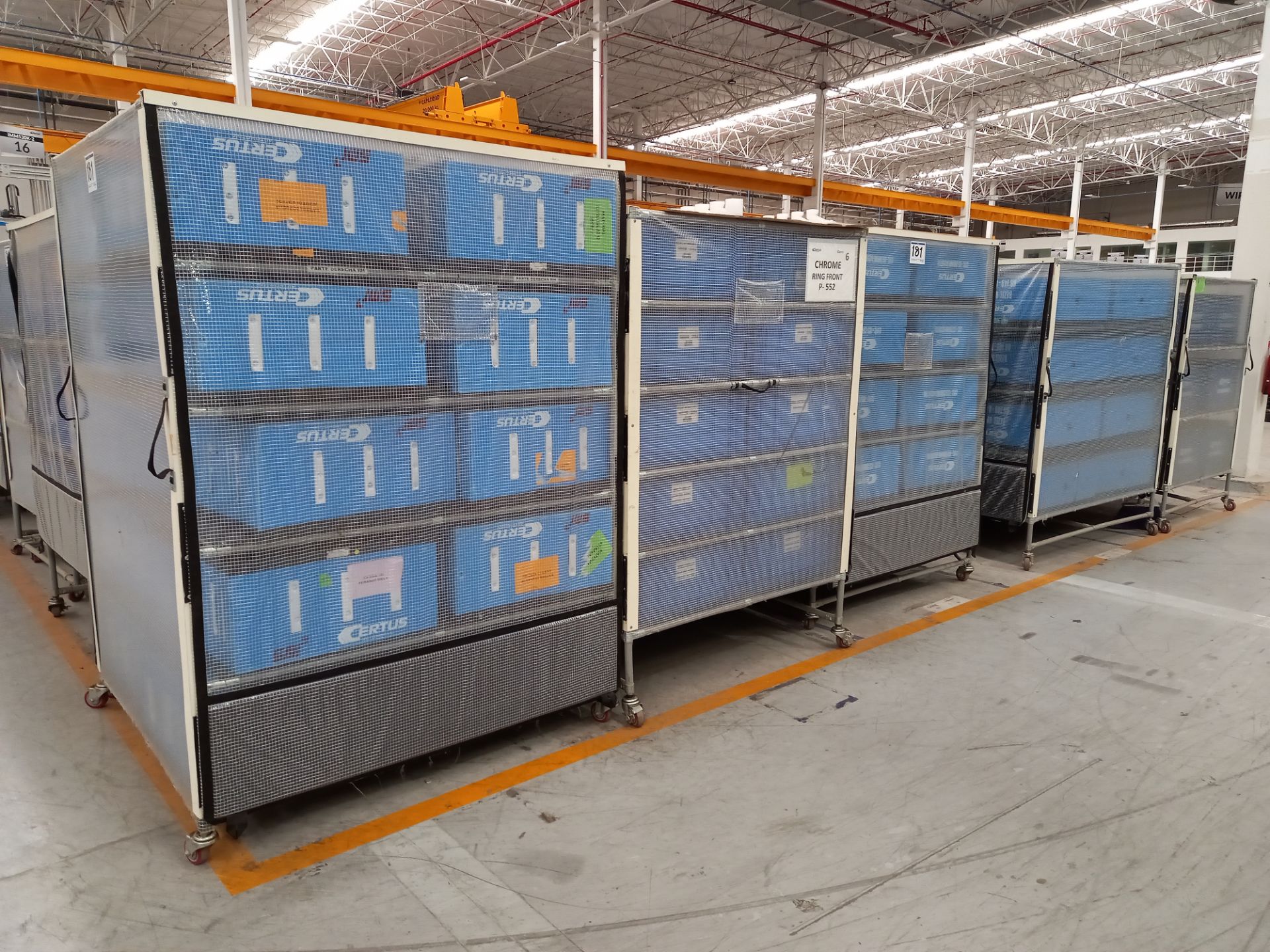 Lot of (56) Assorted Mobile Storage Carts, Different Sizes - Image 8 of 9