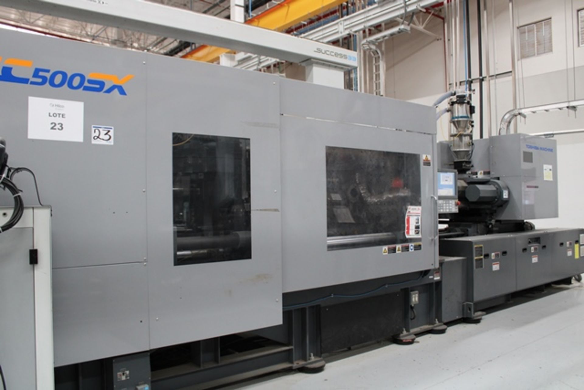 500 Ton 31.9 Oz Toshiba EC500SCXV50-26Y Electric Injection Molding Machine, Mfg. Year: 2016