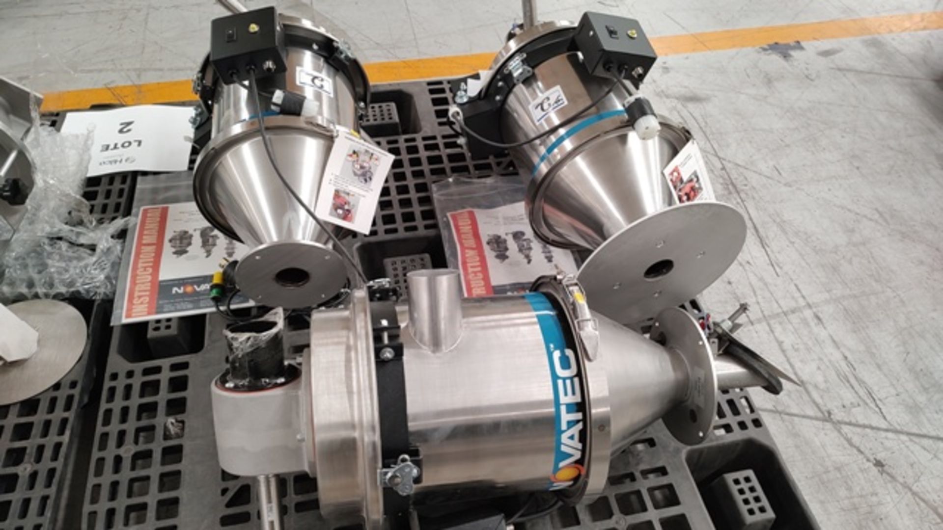 Lot Consisting of: (5) Novatec VRH-19 / VRH-19-MM Vacuum Hopper Feeders - Image 7 of 10