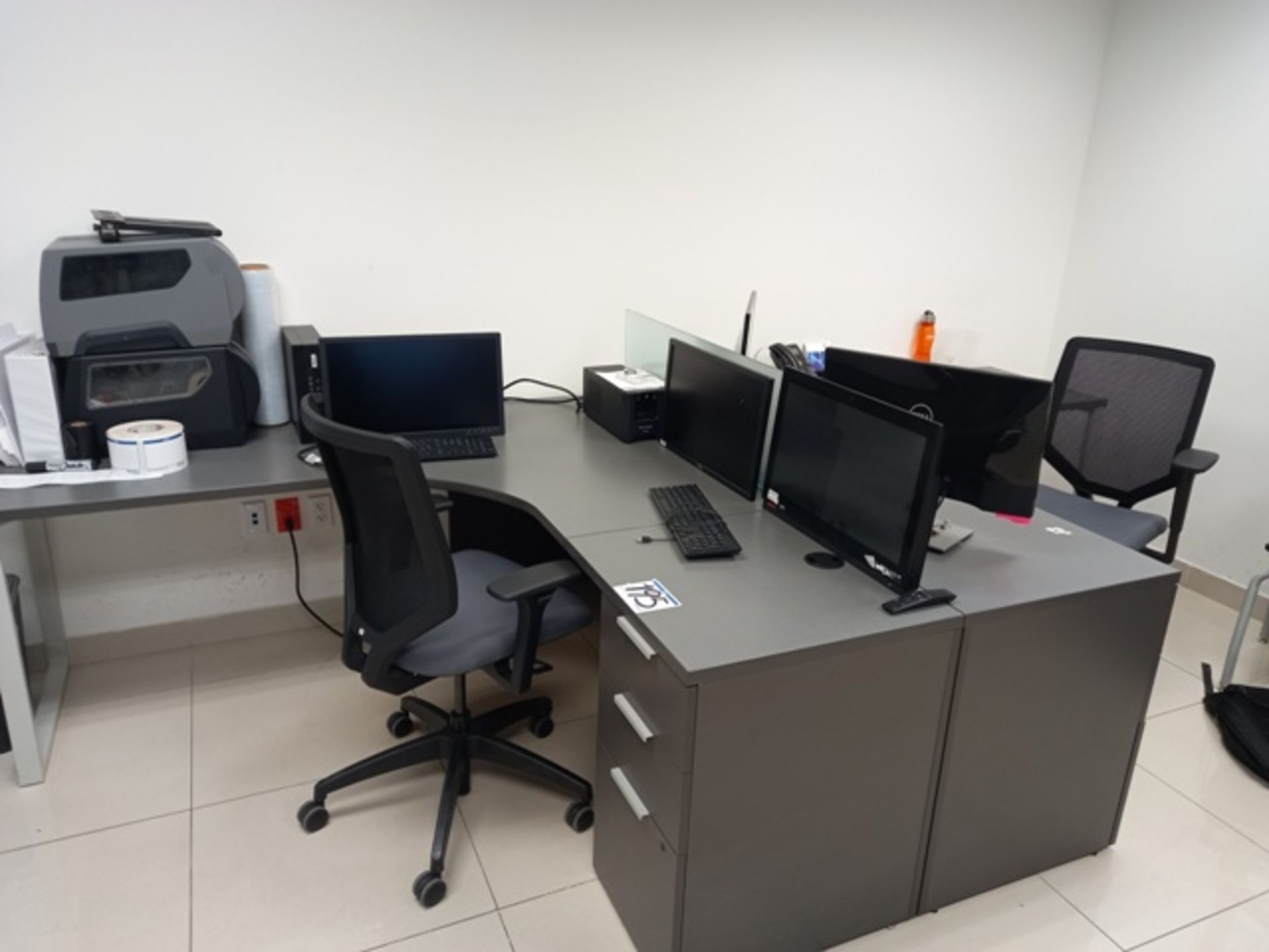 (29) Pcs Office Furniture and Computer Equipment Consisting of: (2) 2 Person Work Stations and more - Image 12 of 33