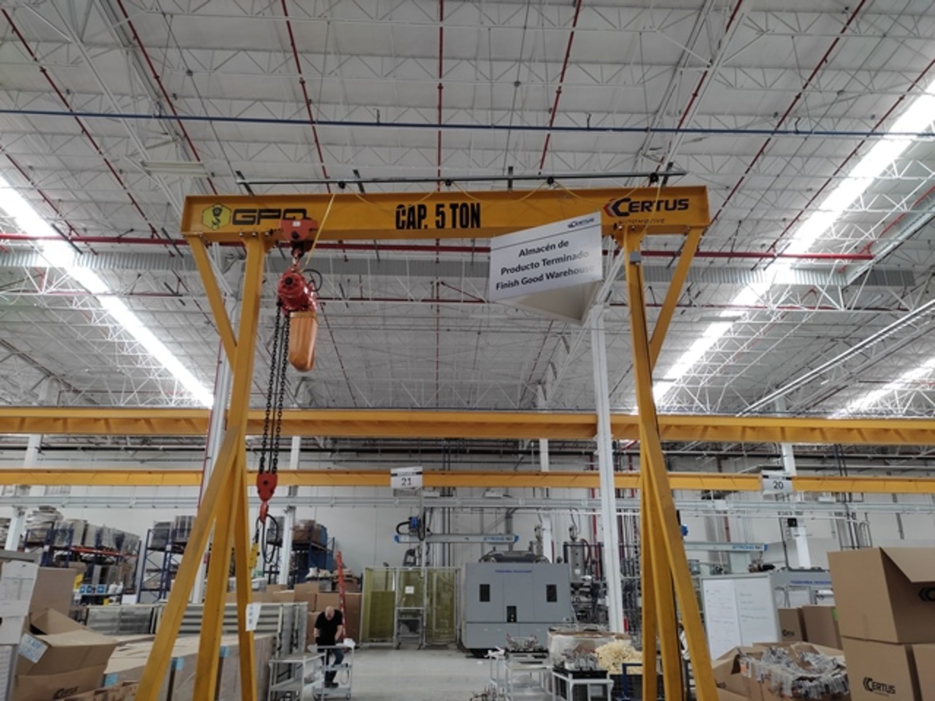 5 Ton America Portable Crane - Image 3 of 9