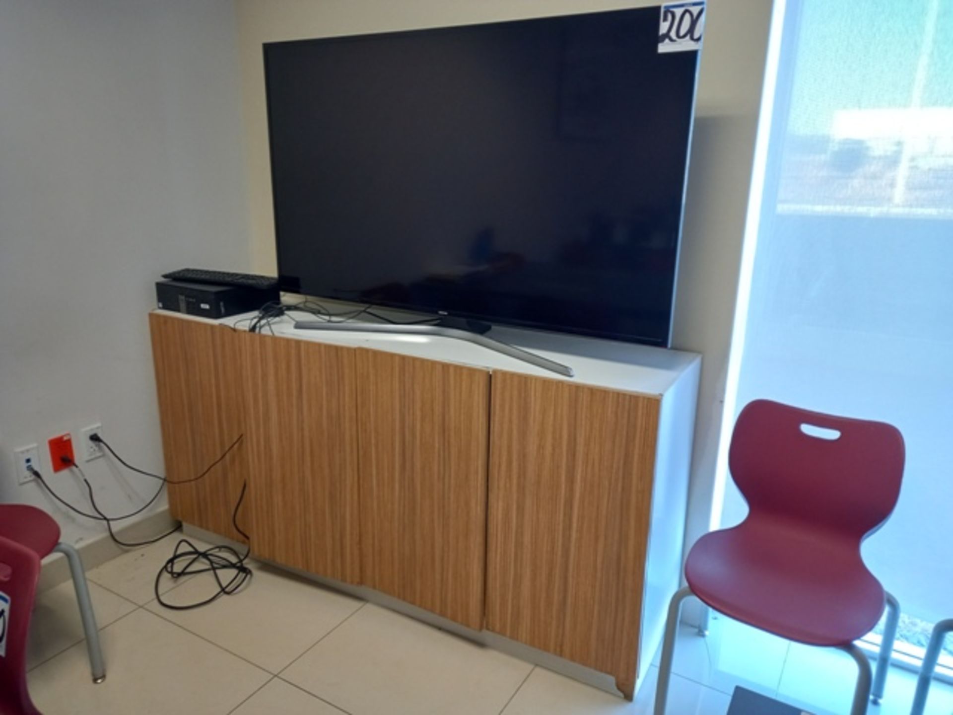 (44) Office Furniture Consisting Of: (1) 60 Inch Samsung TV, (6) L Desks, (6) Simple Desks & more - Image 19 of 25