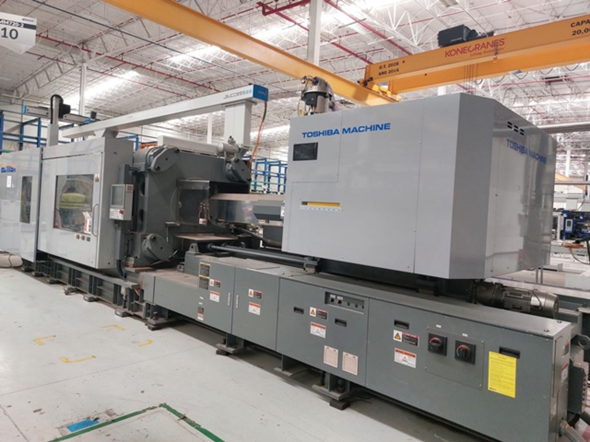 720 Ton 61 Oz Toshiba EC720SXV50-36AT Electric Injection Molding Machine, Mfg. Year Nov 2017 - Image 4 of 24