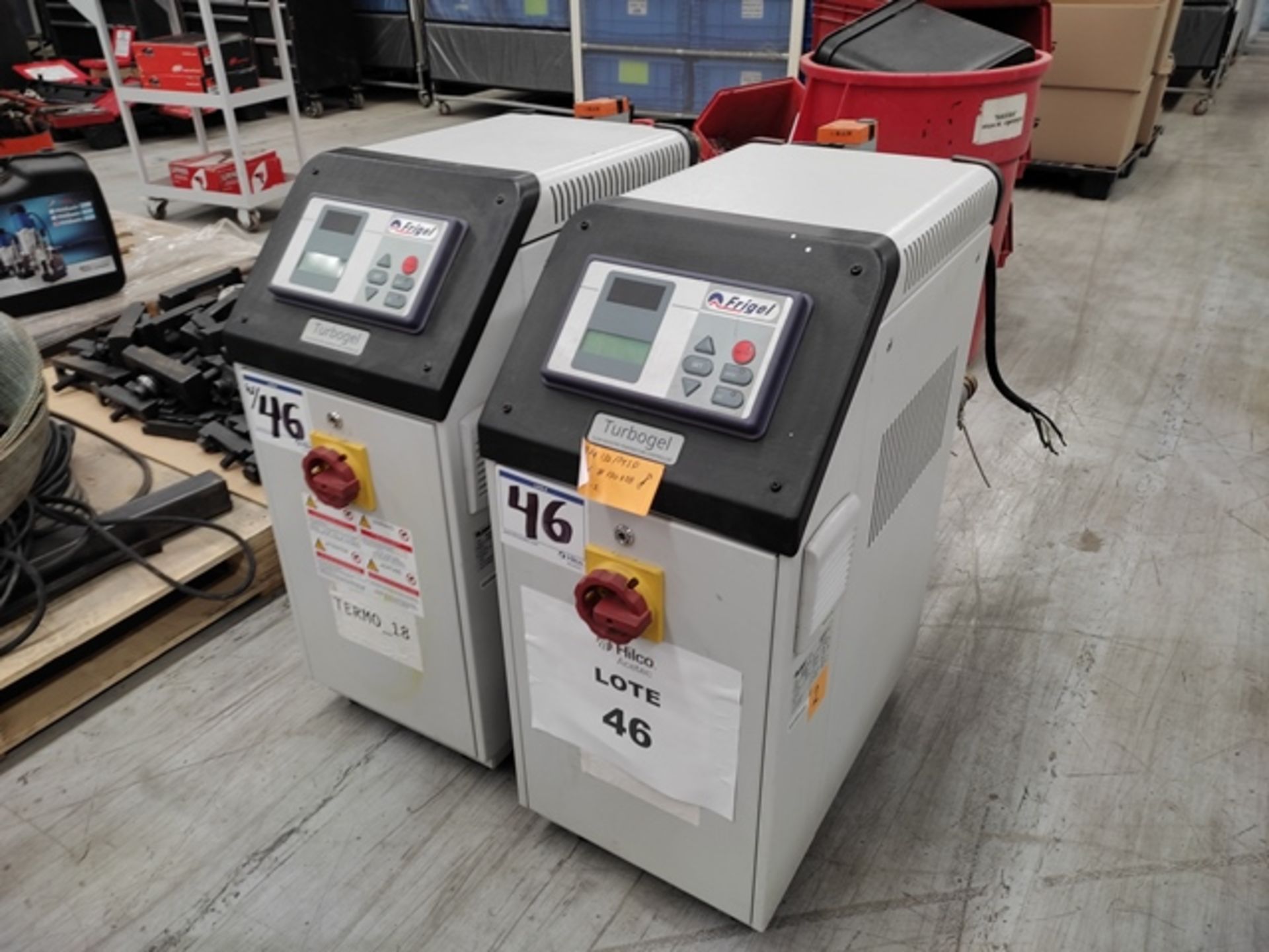 Lot of: (2) Frigel RBM130/24 SP 24 KW Flow Booster Temperature Controllers, Mfg. Year: 2017 - Image 2 of 9
