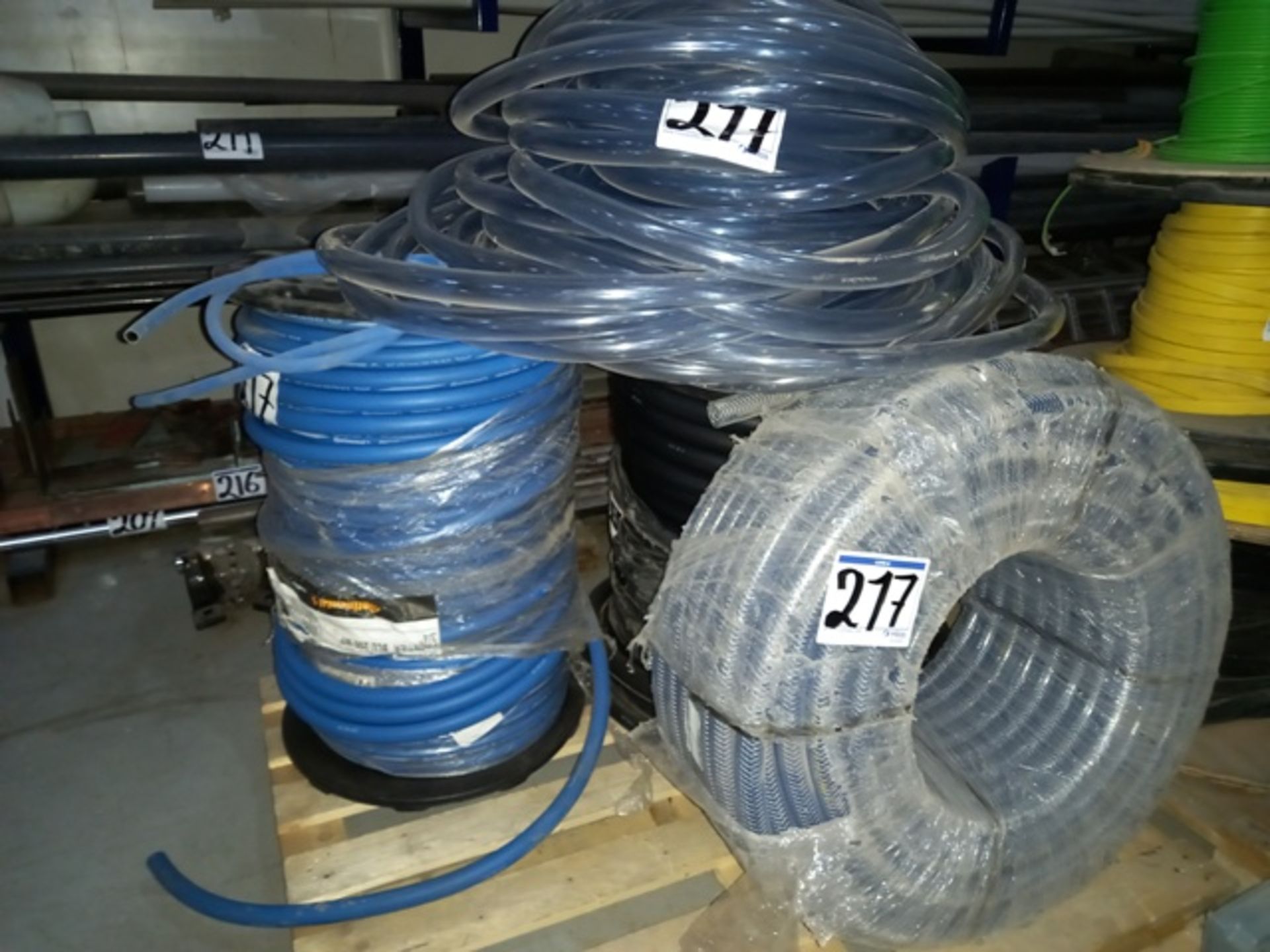 Lot of Plastic Hose Different Sizes