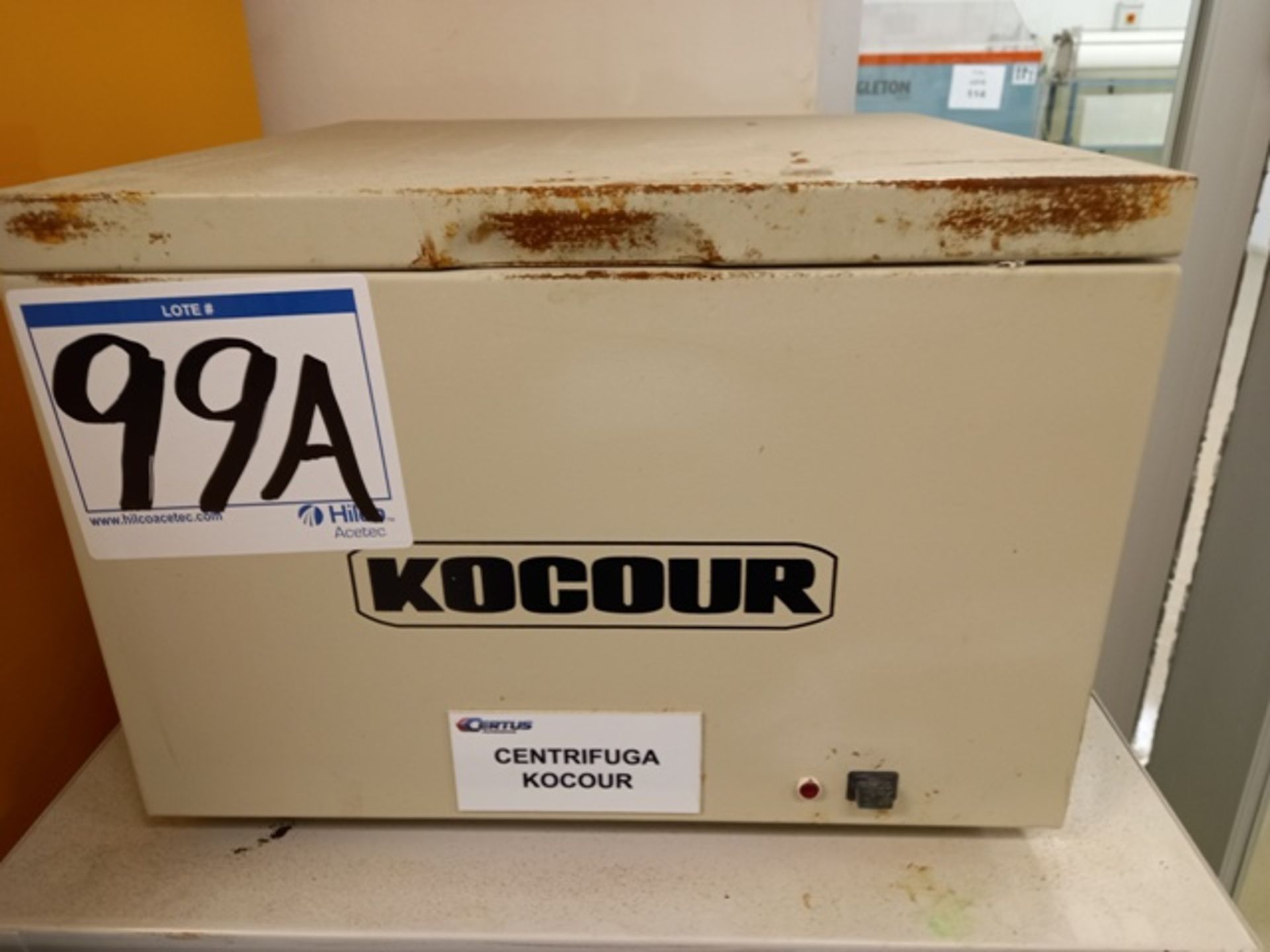 Lot of Laboratory Equipment Consisting of: (1) 1500 Rpm Kocour Centrifuge; SC-1, Year 2018 - Image 3 of 6
