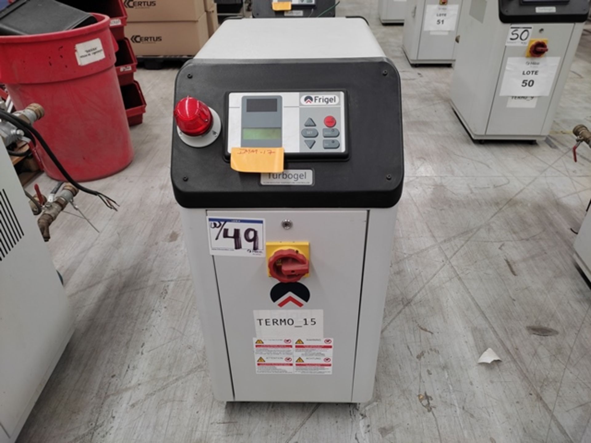 Lot of: (2) Frigel RBD130/24 SP 24 KW Flow Booster Temperature Controller, Mfg. Year: 2019 - Image 4 of 11