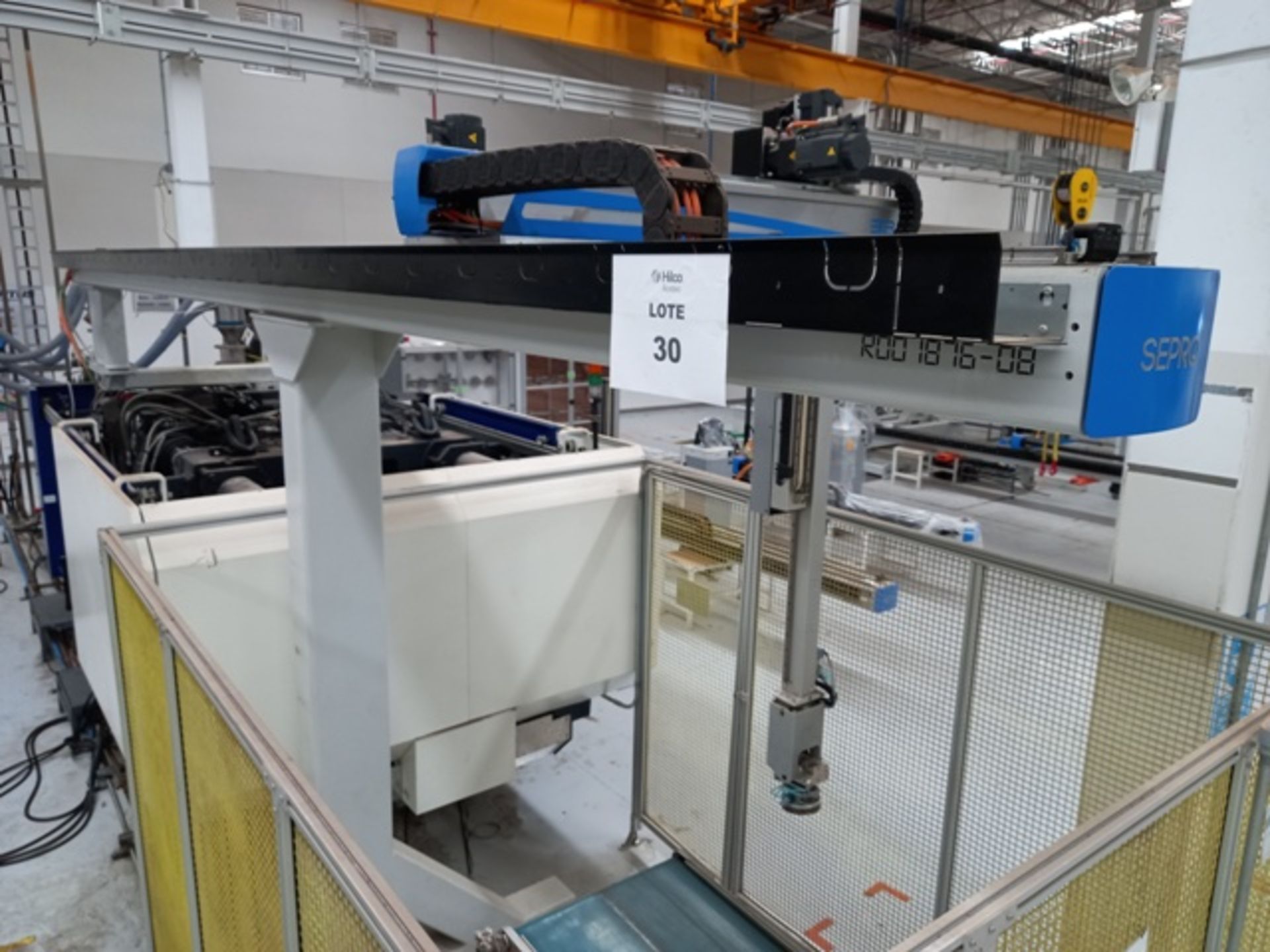 Sepro Success 33 Full Servo Robot; Serial: R001876-08; Mfg Year: 2016