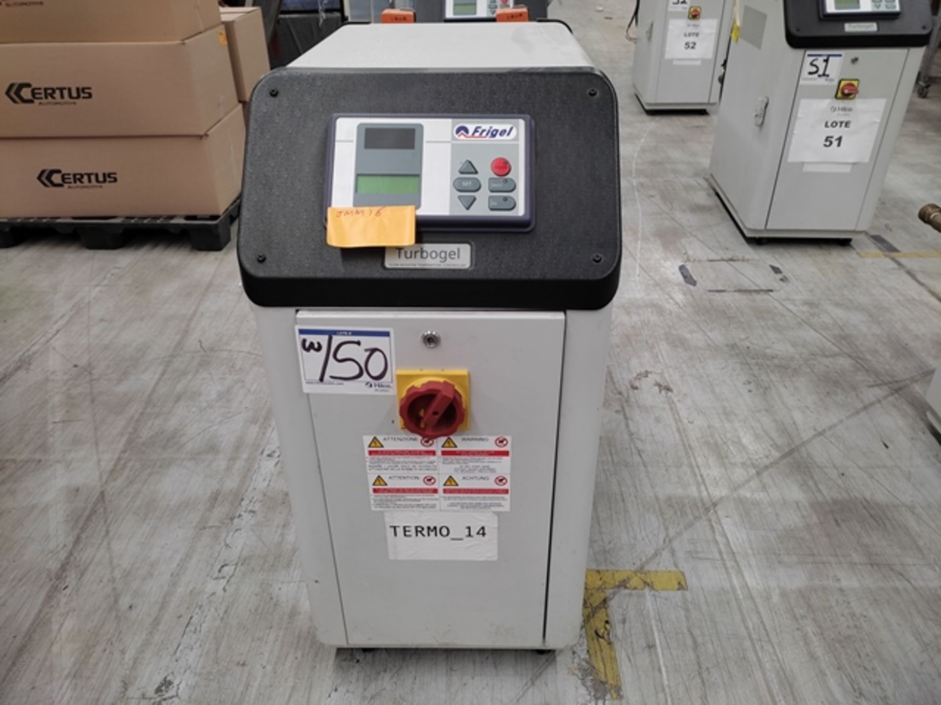 Lot of: (2) Frigel RBD130/24 SP 24 KW Flow Booster Temperature Controllers, Mfg. Year: 2017 & 2018 - Image 4 of 11