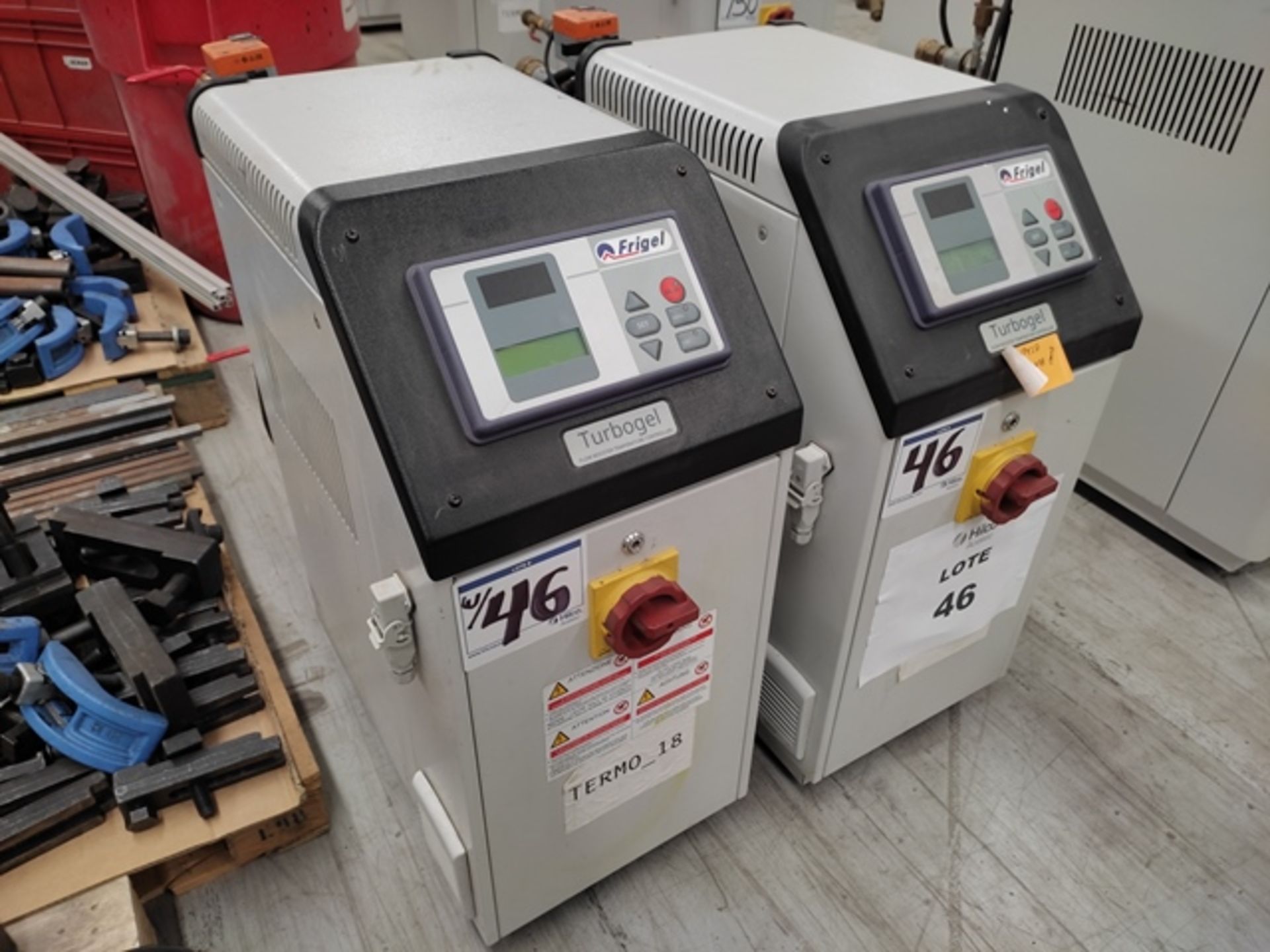 Lot of: (2) Frigel RBM130/24 SP 24 KW Flow Booster Temperature Controllers, Mfg. Year: 2017 - Image 3 of 9