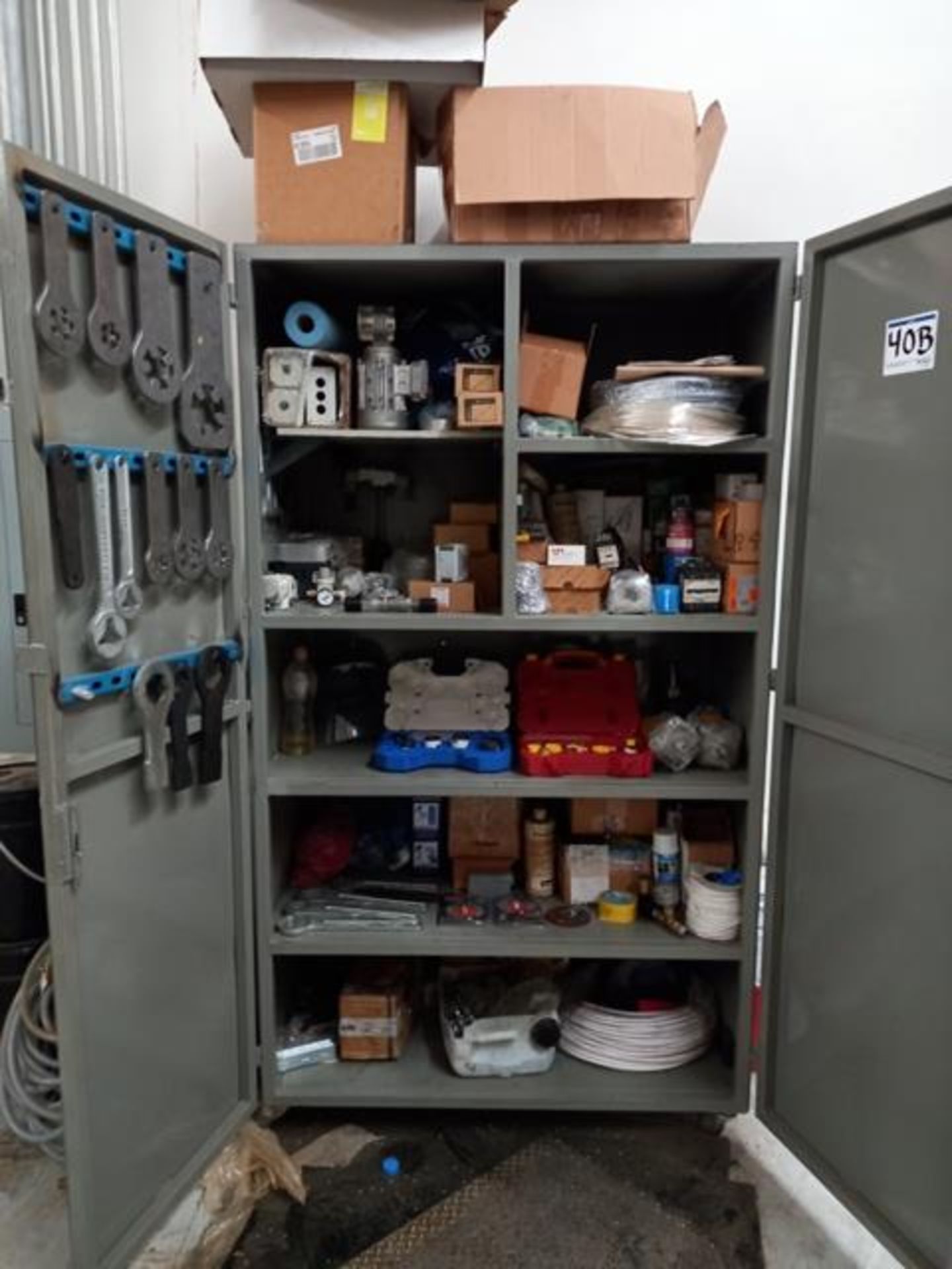 Tools & Spare Parts Lot Consisting of (1) Cabinet with Approximately (37) Special Keys For Injectors - Image 2 of 20