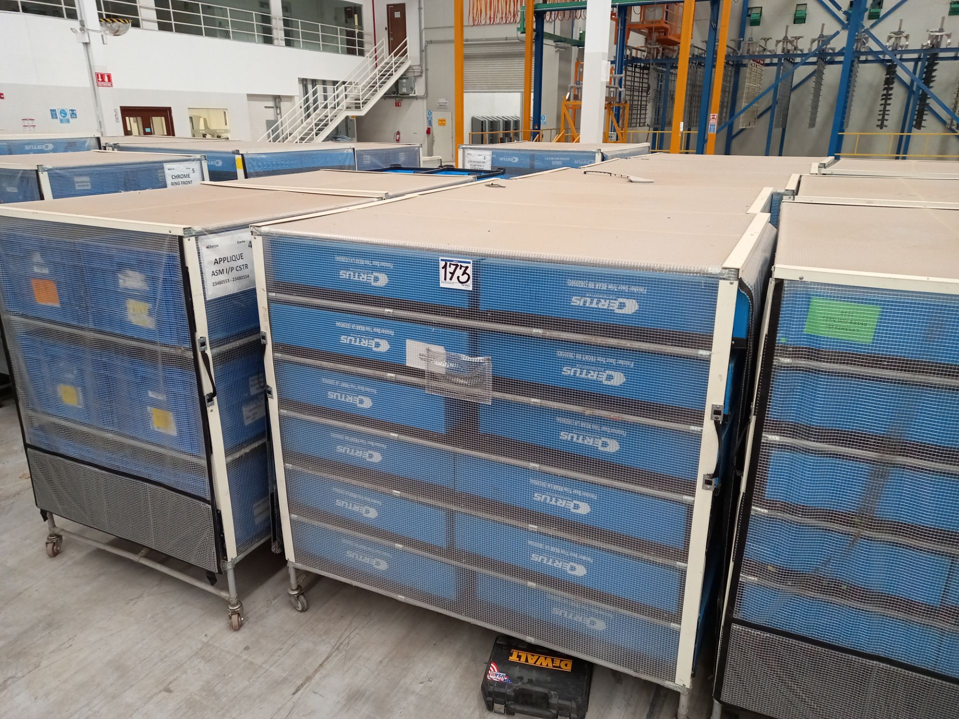 Lot of (56) Assorted Mobile Storage Carts, Different Sizes - Image 3 of 9