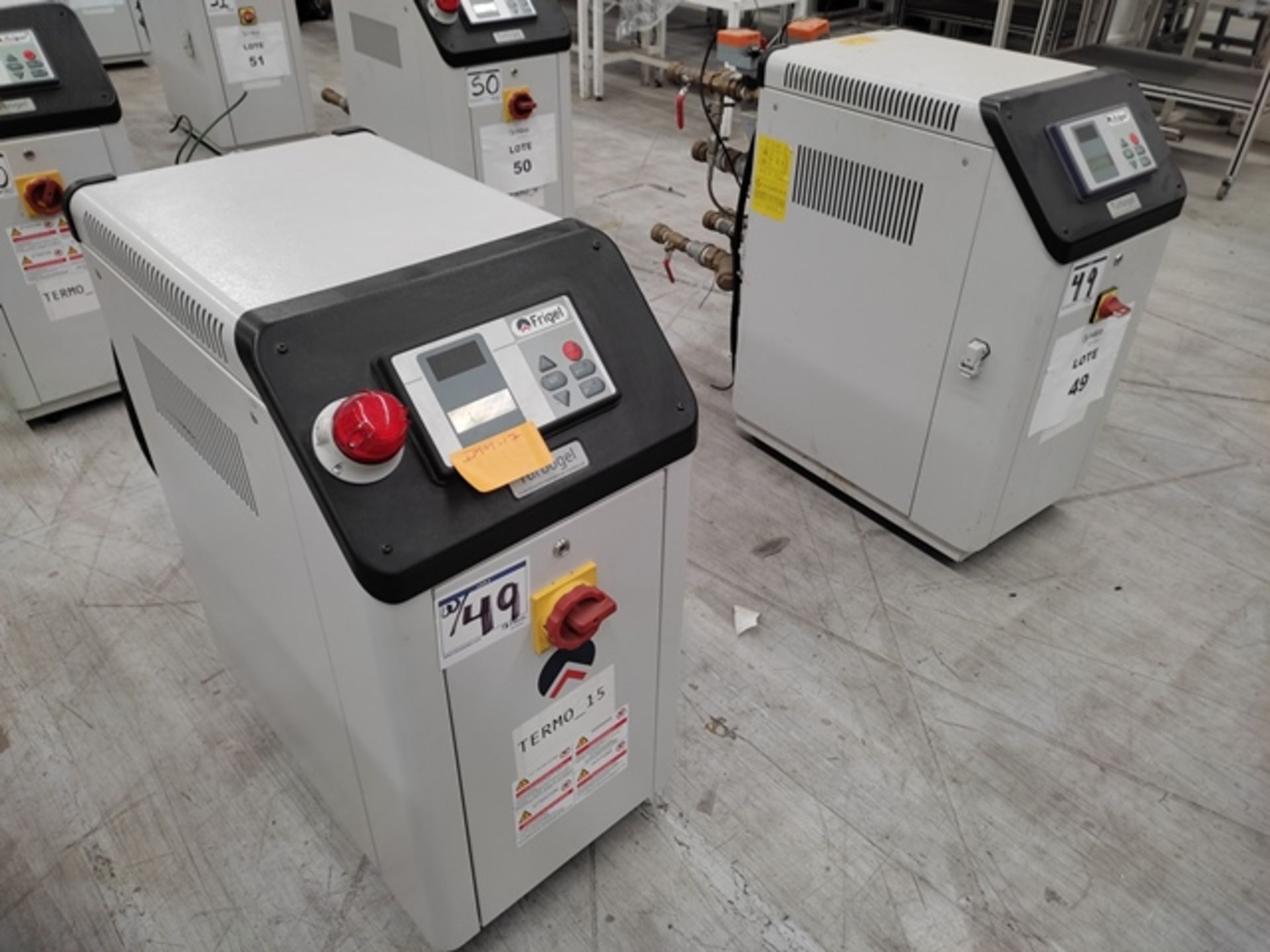 Lot of: (2) Frigel RBD130/24 SP 24 KW Flow Booster Temperature Controller, Mfg. Year: 2019 - Image 3 of 11