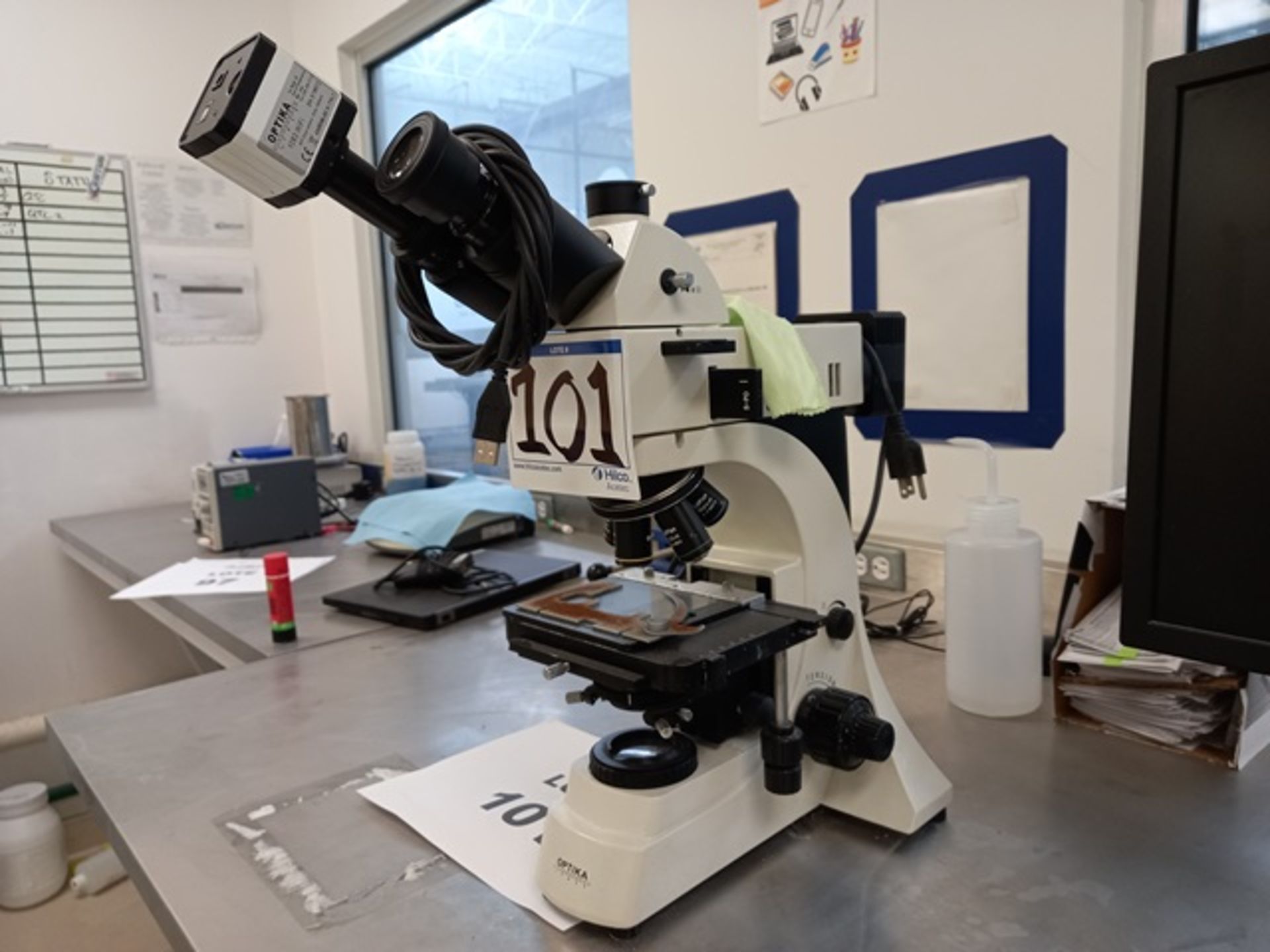 Optika B-500-Met Microscope; Serial: 473943; Year: 2018; Powerful X-LED3 - Image 2 of 10