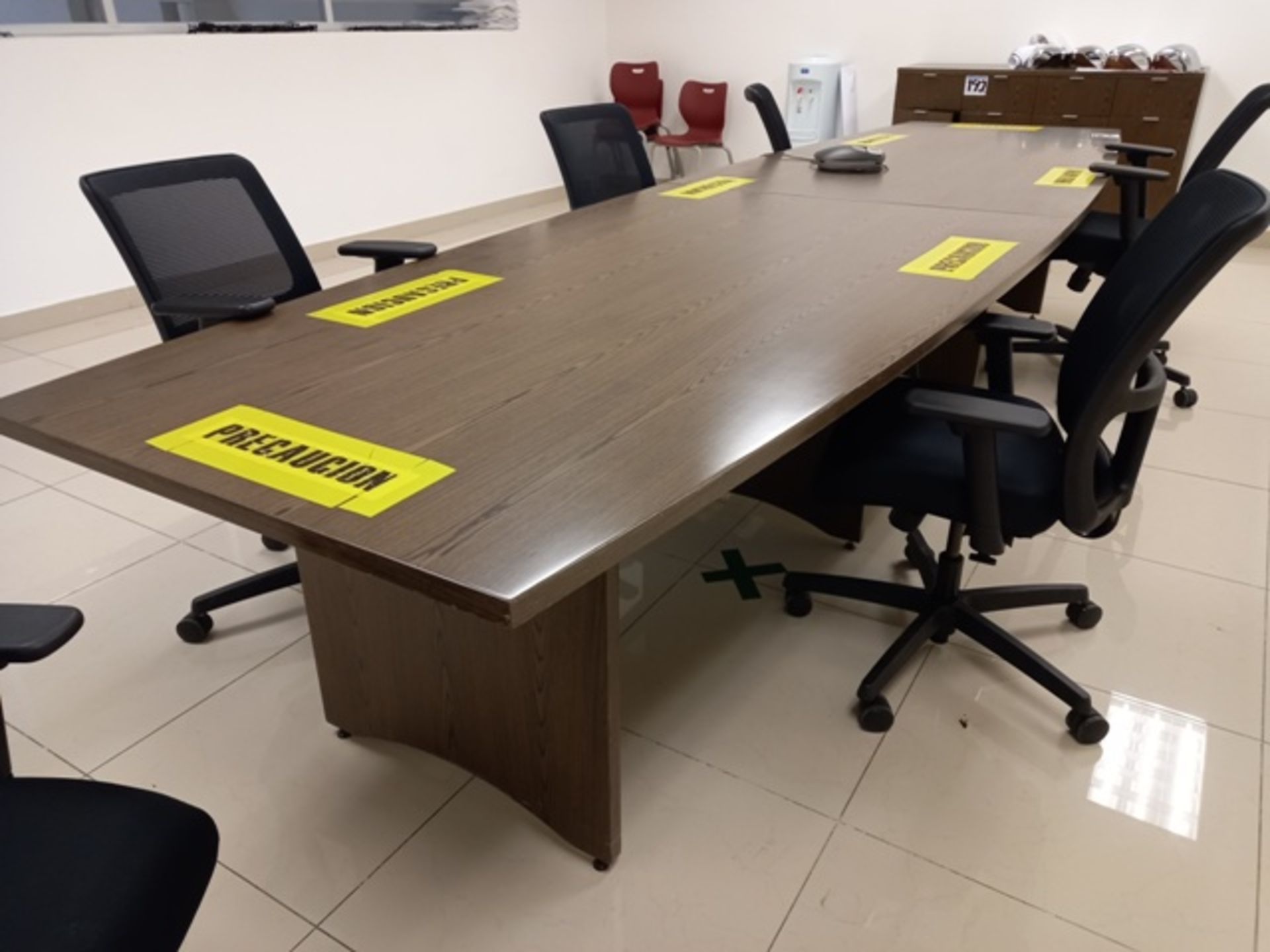 (16) Pcs Office Furniture Consisting Of: (1) 12 People Meeting Room Table, (6) Swivel, and more - Image 4 of 18