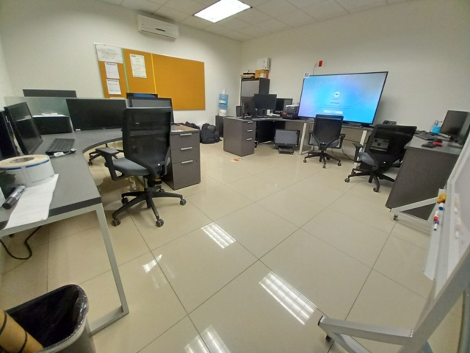 (29) Pcs Office Furniture and Computer Equipment Consisting of: (2) 2 Person Work Stations and more