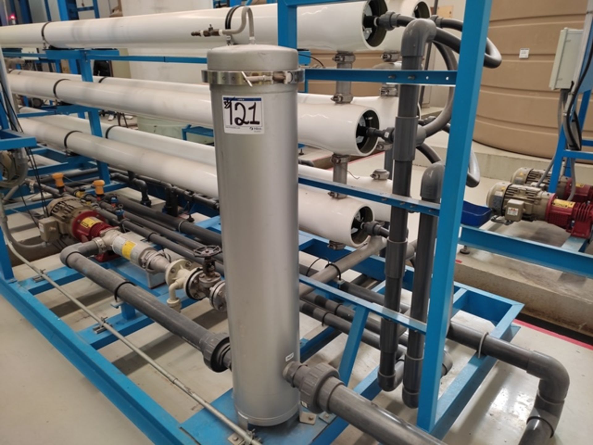 Reverse Osmosis System with (6) Pentair Codeline 80S30-6 Membrane Housing & LG W400 Membrane - Image 10 of 20