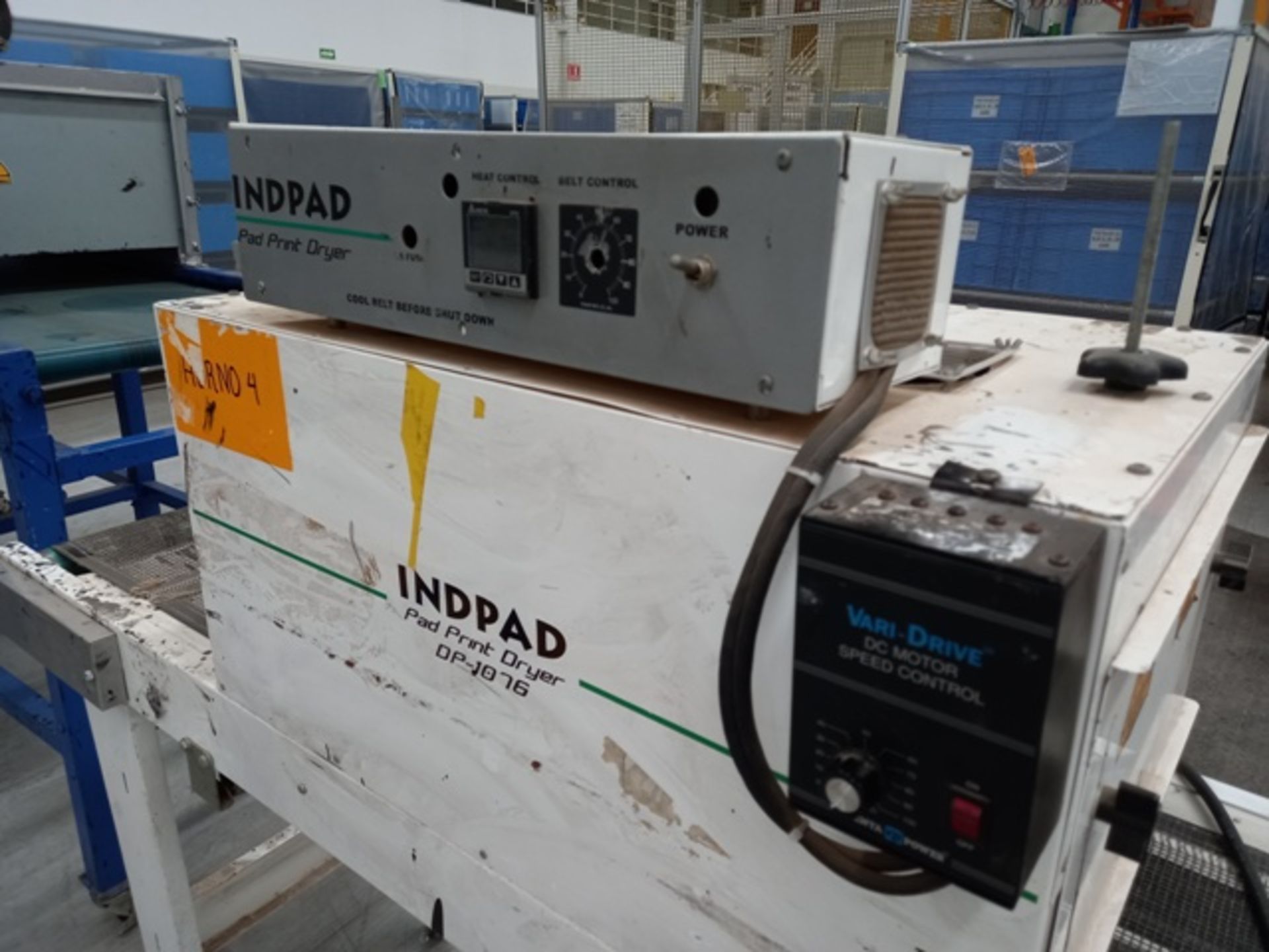 Lot Consisting of: (2) Indpad DP-1000 / DP-1076 Curing Tunnels, Mfg. 2015 - Image 10 of 12