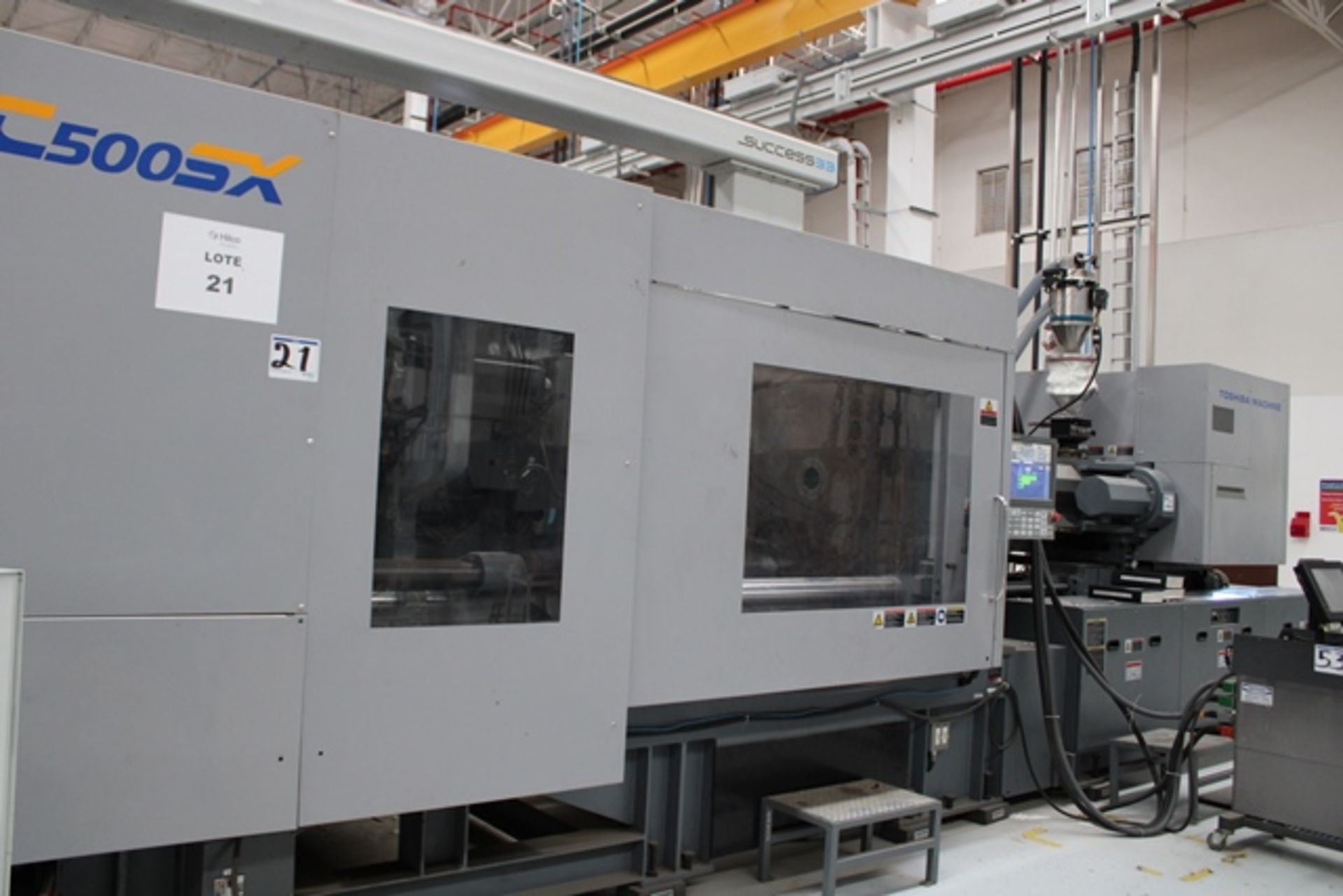 500 Ton 43.5 Oz Toshiba EC500SCXV50-26 Electric Injection Molding Machine, Mfg. Year: 2017 - Image 2 of 24